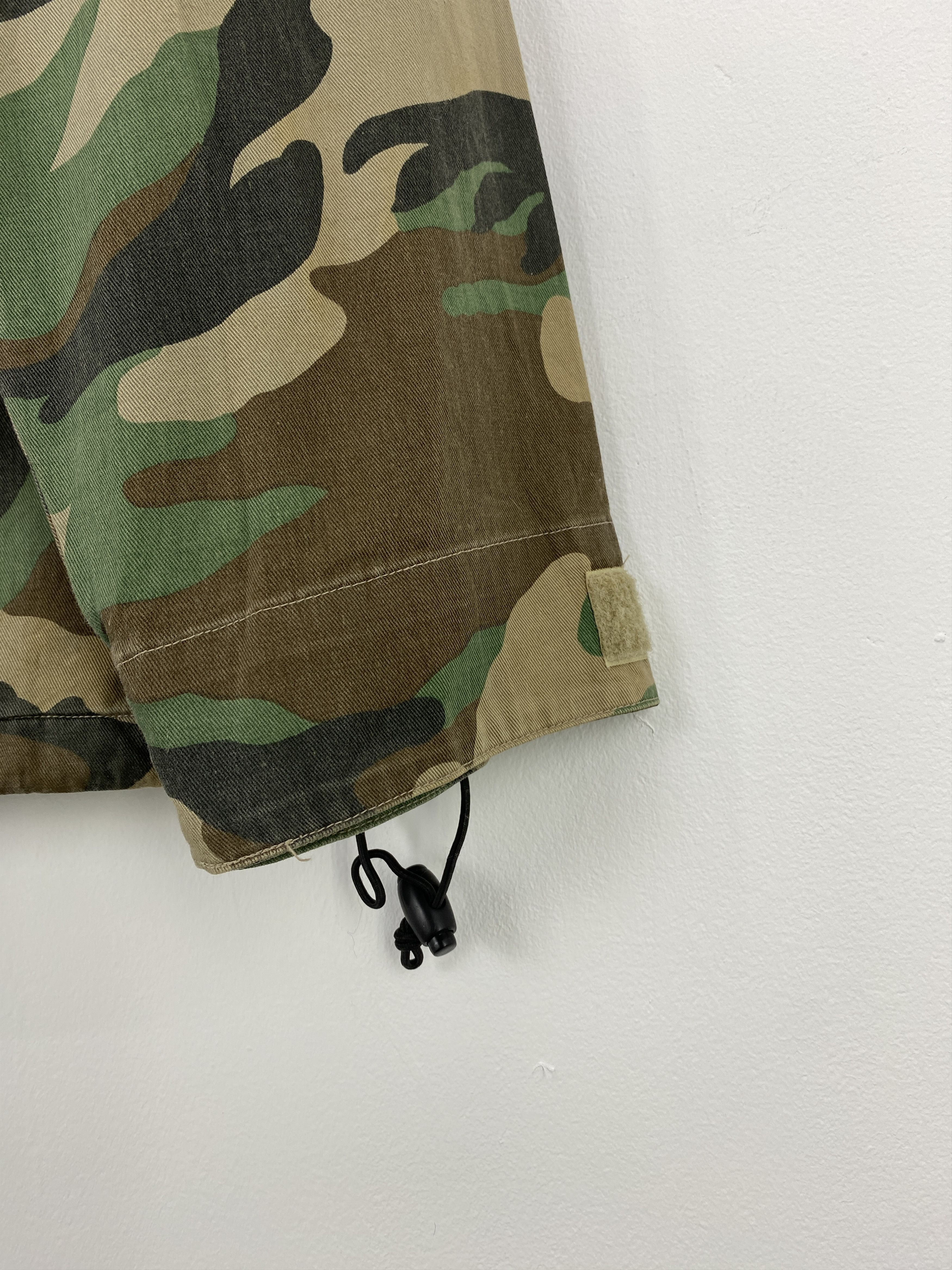 Vintage Vintage 90s Military US Army Camouflage Hoodie Jacket J1735 Size US M / EU 48-50 / 2 - 5 Thumbnail