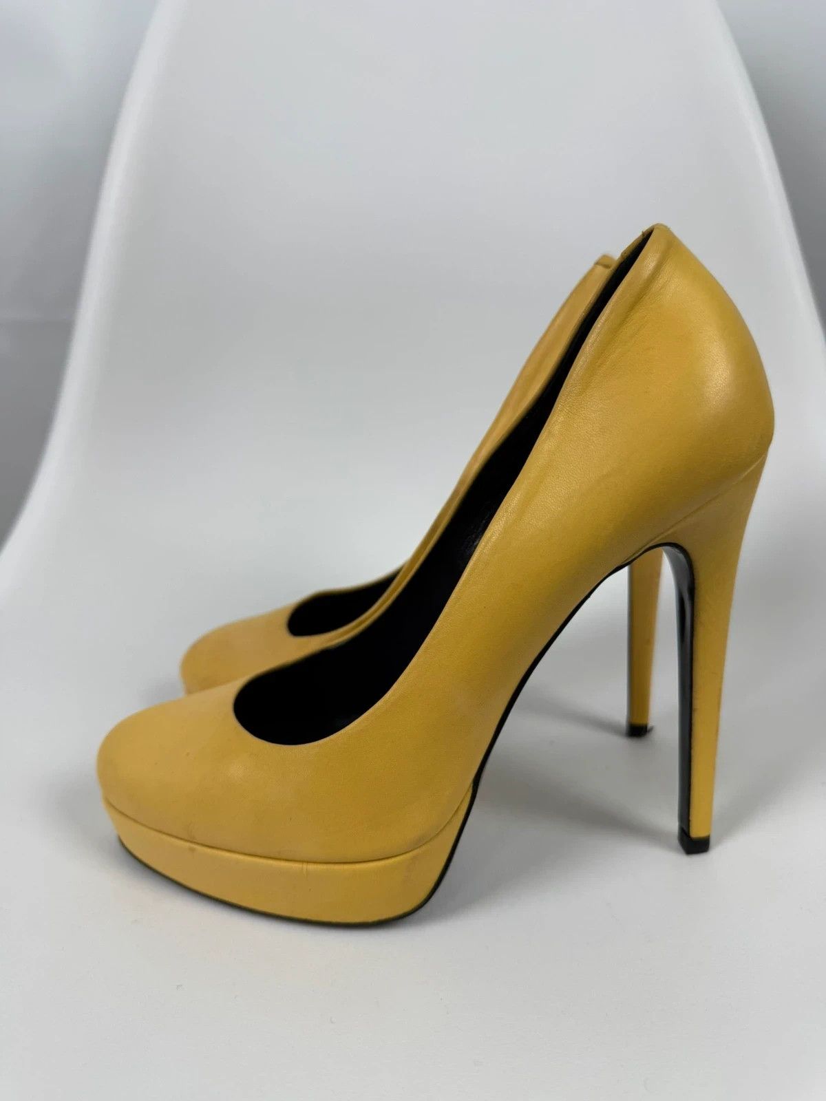 Barbara Bui Barbara Bui Genuine Leather heels size 38 Size US 8 / IT 38 - 3 Thumbnail