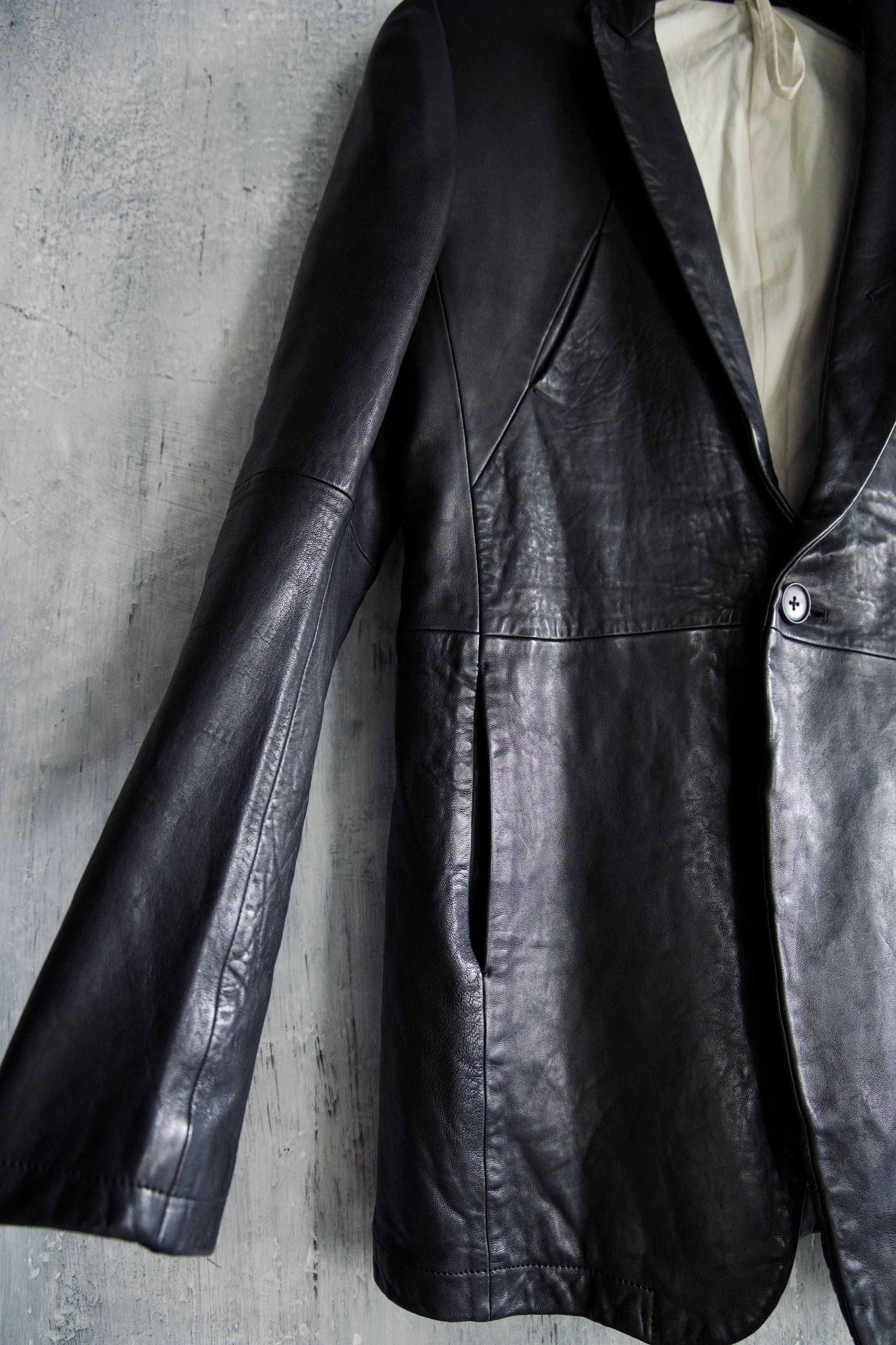 The Viridi-anne the viridi-anne leather blazer Size US S / EU 44-46 / 1 - 4 Thumbnail