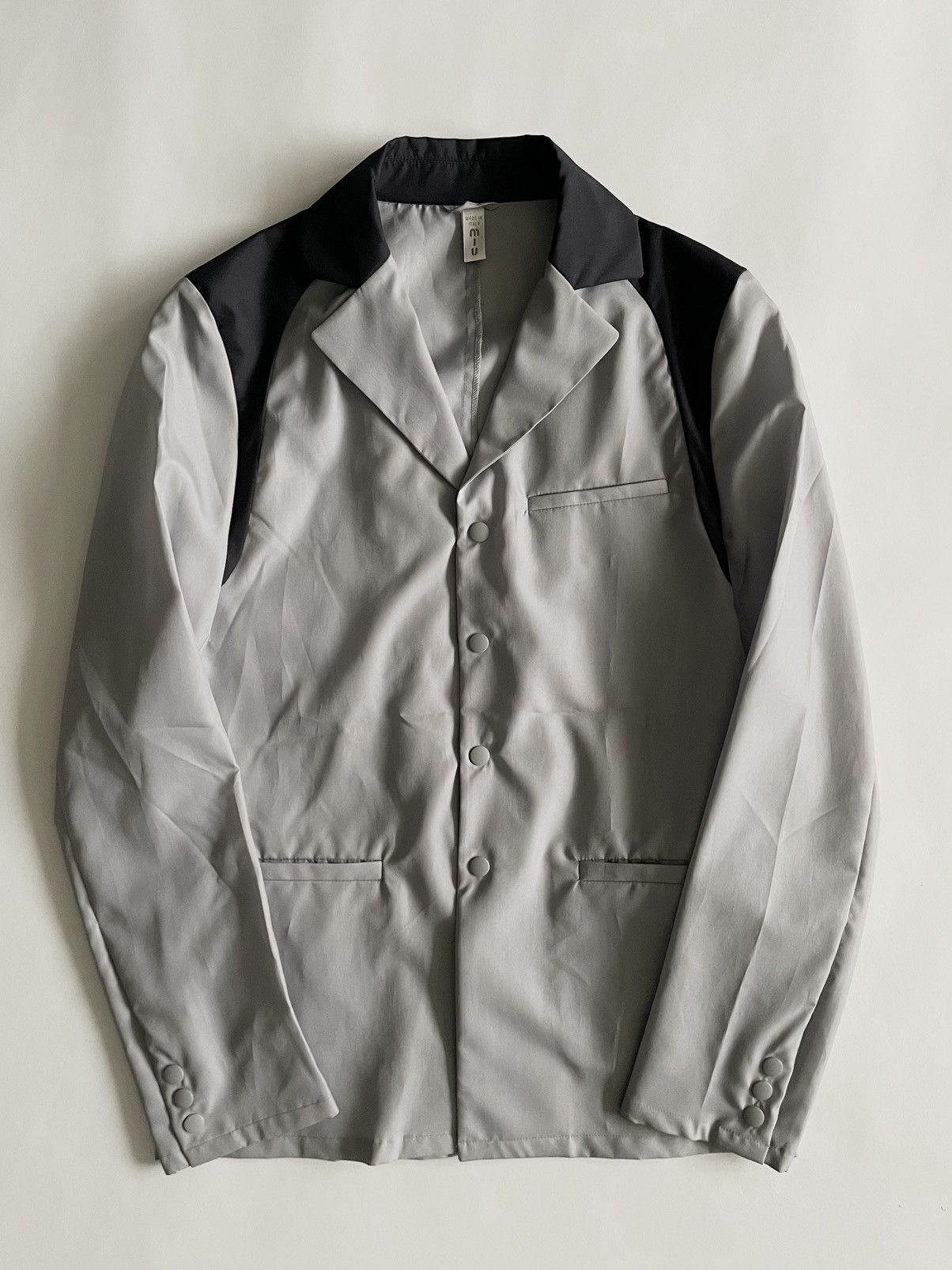 Miu Miu Miu Miu SS00 Polyester Blazer Jacket Size US S / EU 44-46 / 1 - 1 Thumbnail