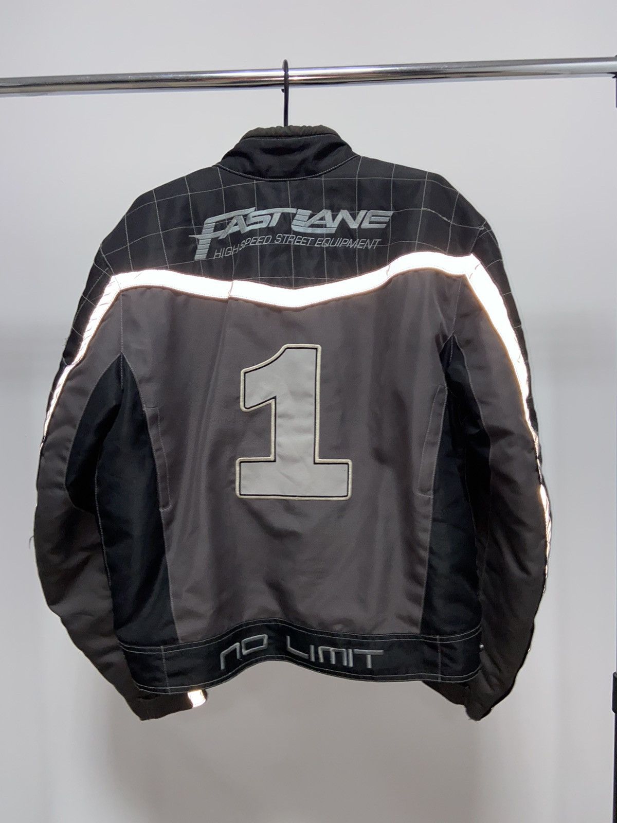 Vintage Fast Lane Racing Jacket Big Logo Vintage Team Size US M / EU 48-50 / 2 - 4 Thumbnail