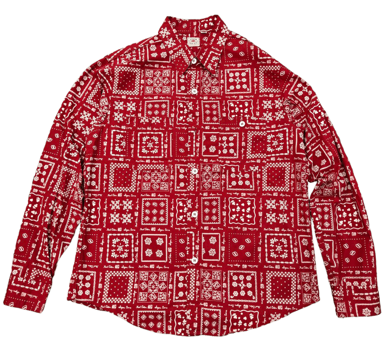 Sugar Cane Sugarcane Paisley Shirt Size US M / EU 48-50 / 2 - 1 Thumbnail