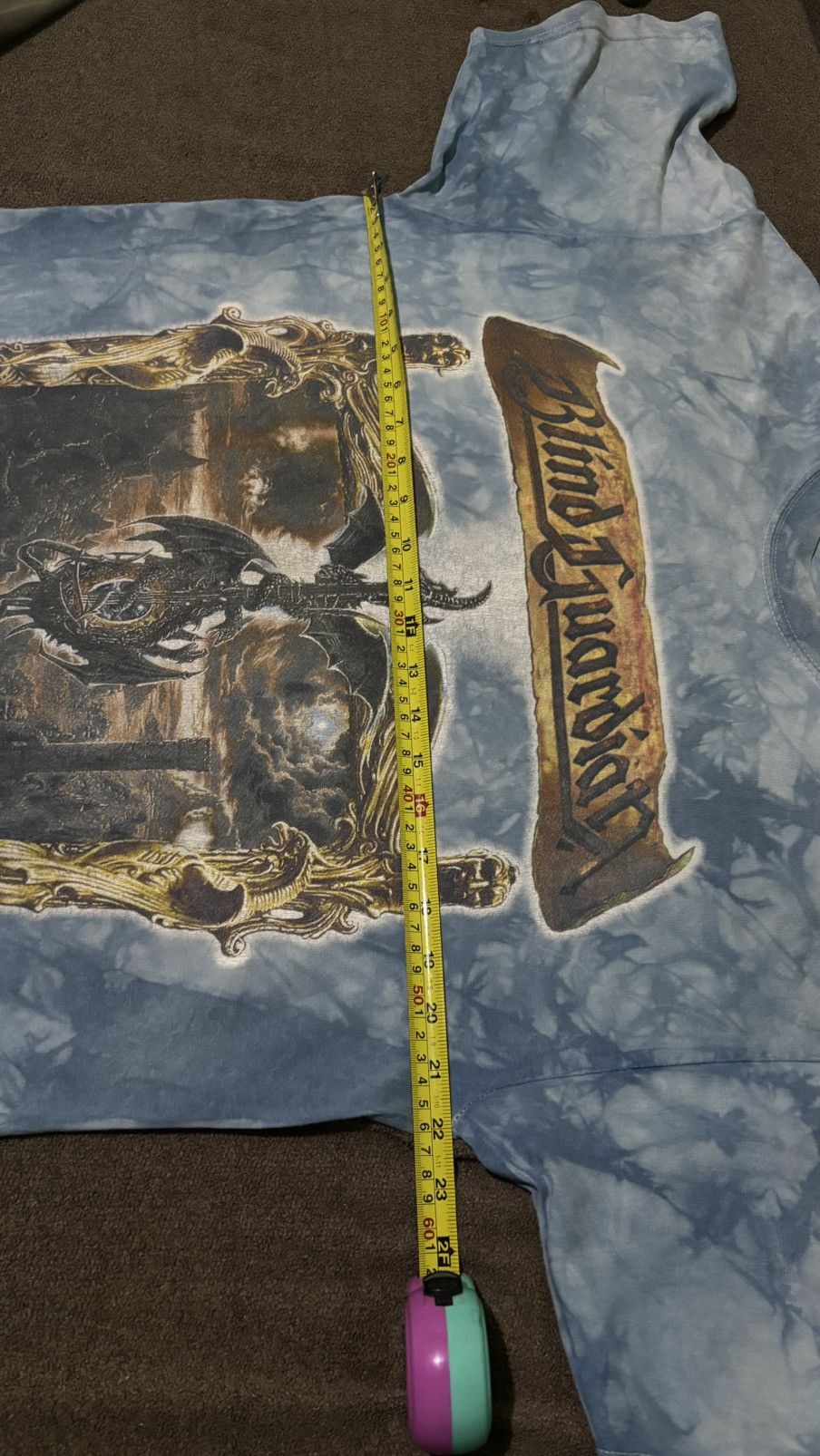 Band Tees Vintage Blind Guardian tye dye shirt manowar helloween Size US L / EU 52-54 / 3 - 7 Thumbnail