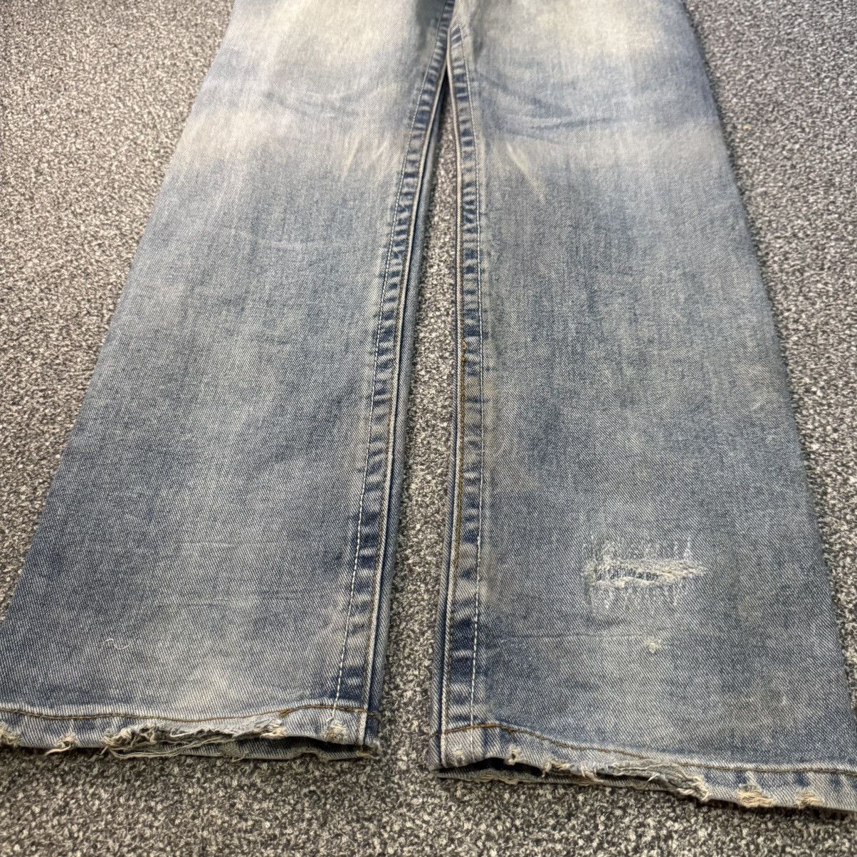 Affliction 🔥 Archival Urban Tribe Distressed Thrashed Punk Jeans Size US 30 / EU 46 - 11 Thumbnail