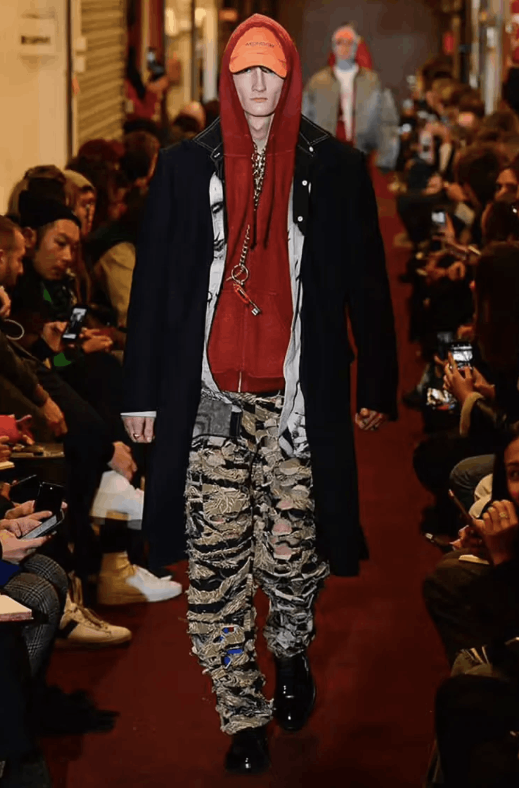Vetements AW18 Runway Vetements Laser Cut Tiger Camo Cargo Pant Size US 34 / EU 50 - 9 Thumbnail