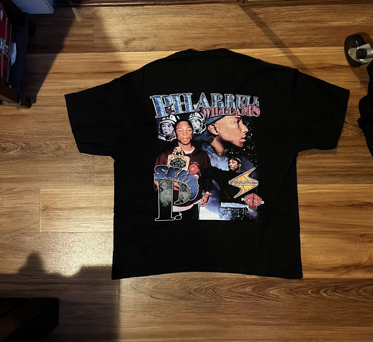 Darien Bruze Pharrell Williams tee