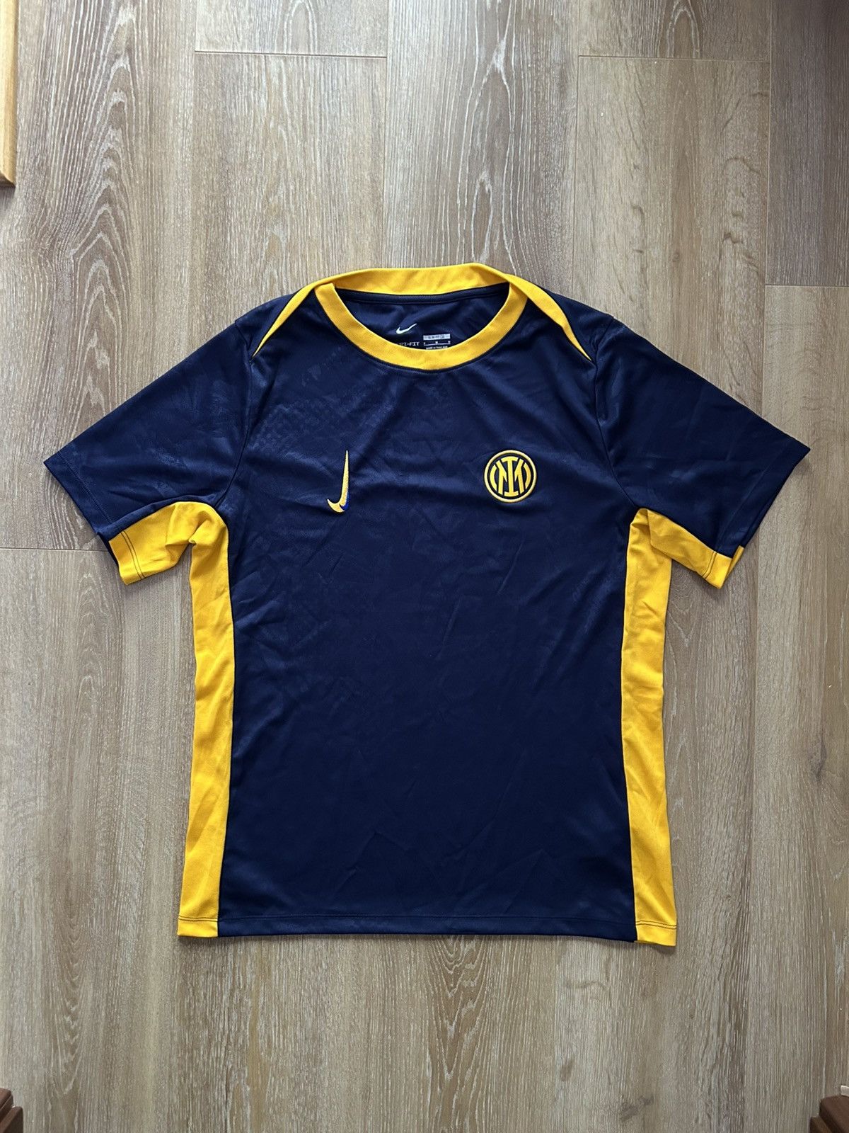 Nike Nike Inter Milan Pre Match Jersey Training Shirt 2023/24 Size US M / EU 48-50 / 2 - 1 Thumbnail