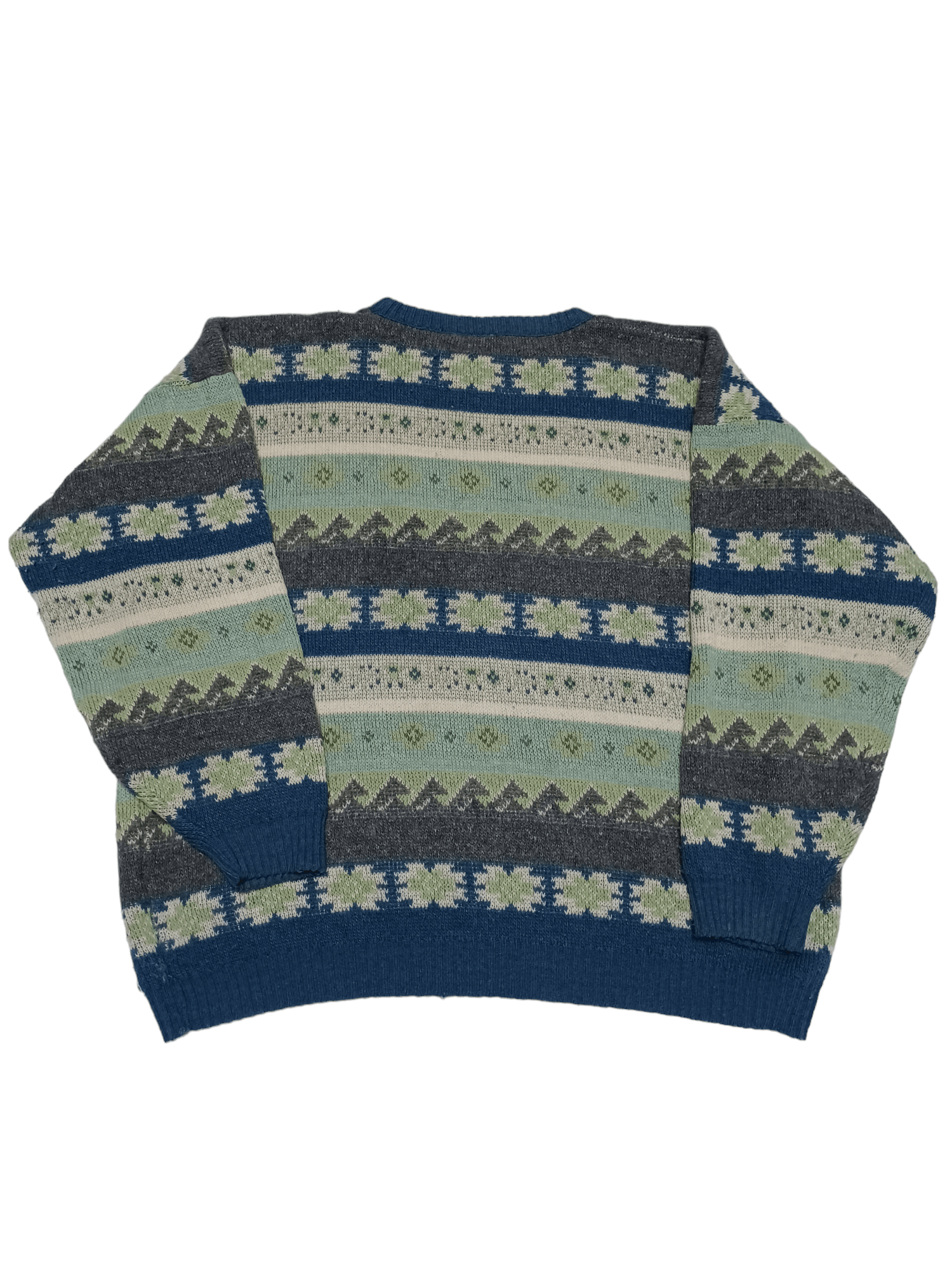 Other 80S OR EARLY 90S MADE IN FRANCE WOOL SWEATER OVERSIZE Y2K Size US XXL / EU 58 / 5 - 2 Thumbnail