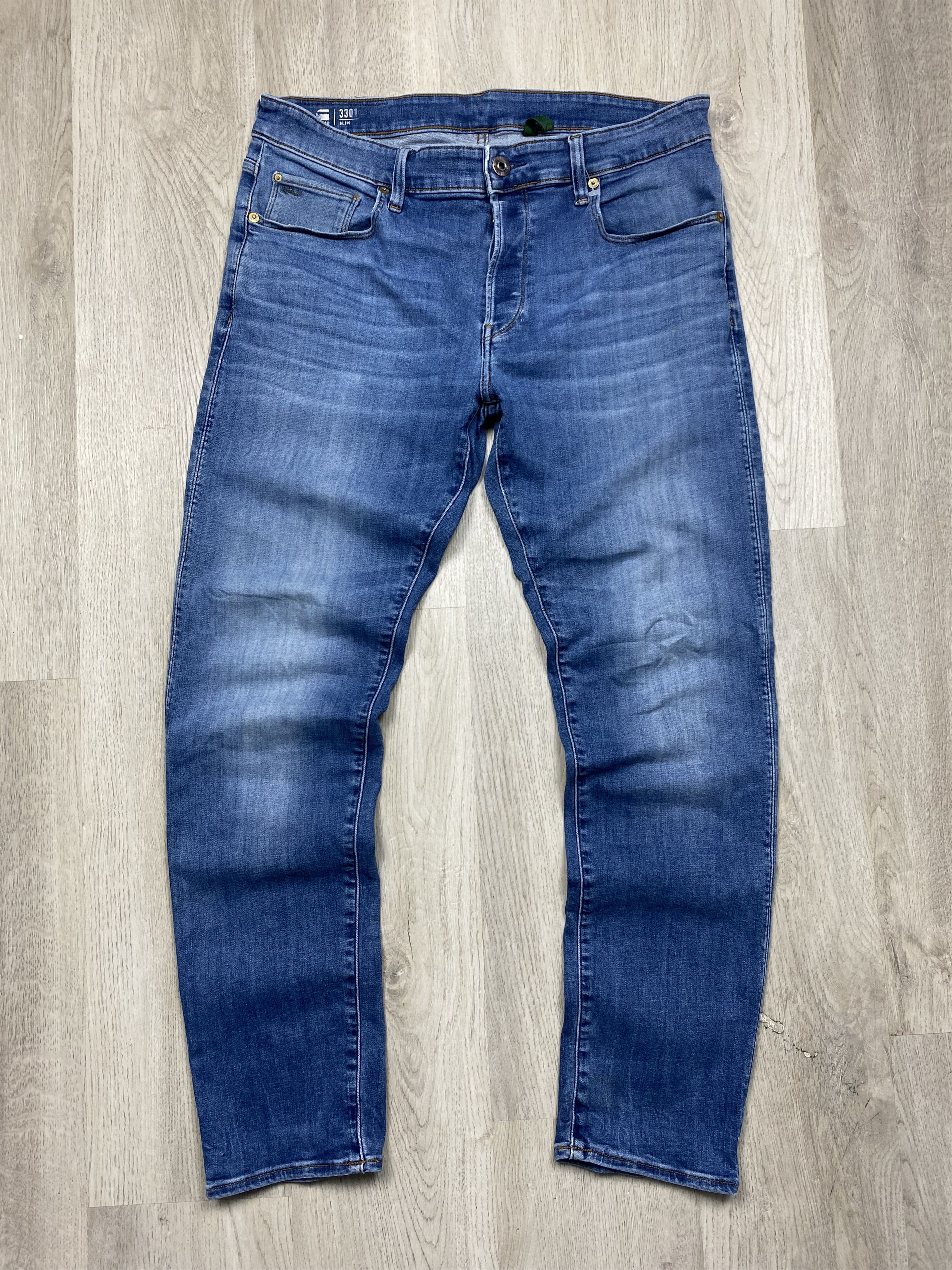 G-Star G Star Raw Vintage Mens Denim Pants Jeans Size US 34 / EU 50 - 3 Thumbnail