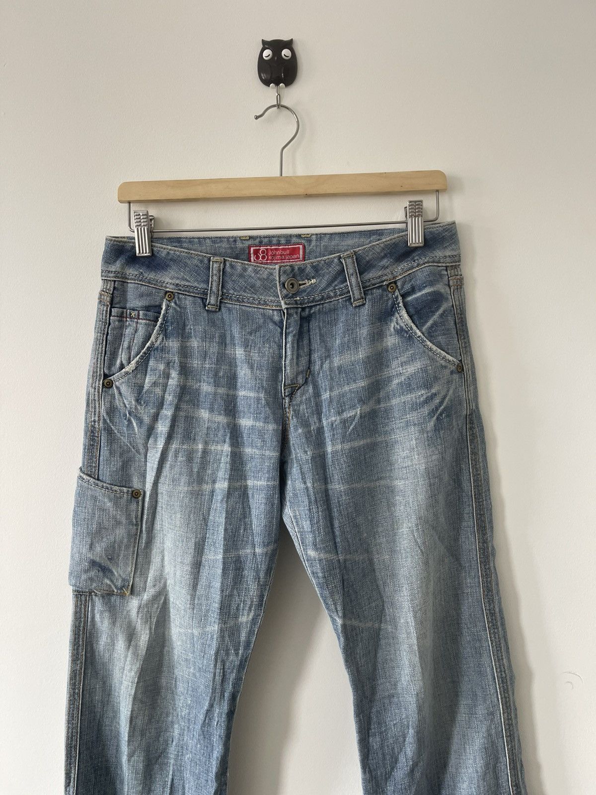 KOJIMA GENES Rare Vintage JOHNBULL KOJIMA JAPAN Carpenter Utility Jeans Size US 29 - 7 Thumbnail