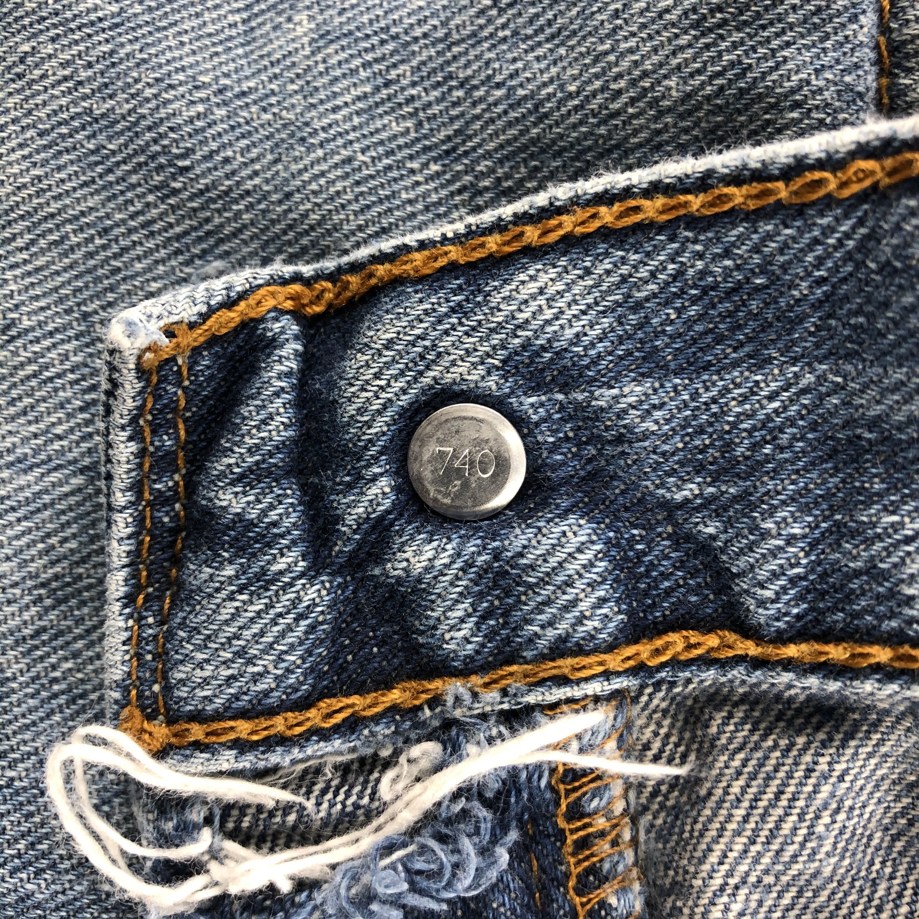 Levi's Vintage Levis Jeans Lot 559 Faded Blue Denim-J1060 Size US 34 / EU 50 - 9 Thumbnail