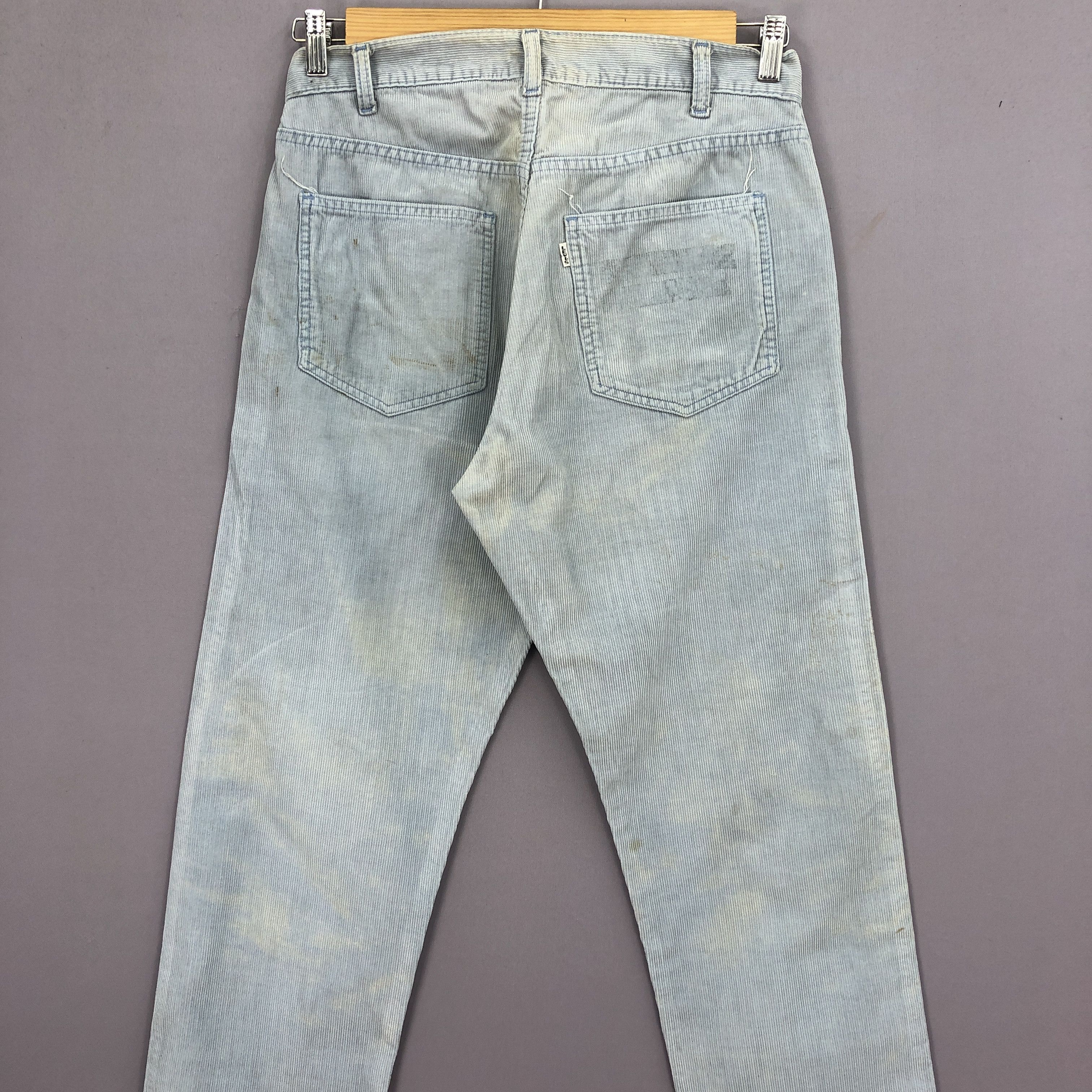 Levi's Vintage 90s Levis Corduroy Jeans Levi's White Tab Denim Size US 30 / EU 46 - 4 Thumbnail