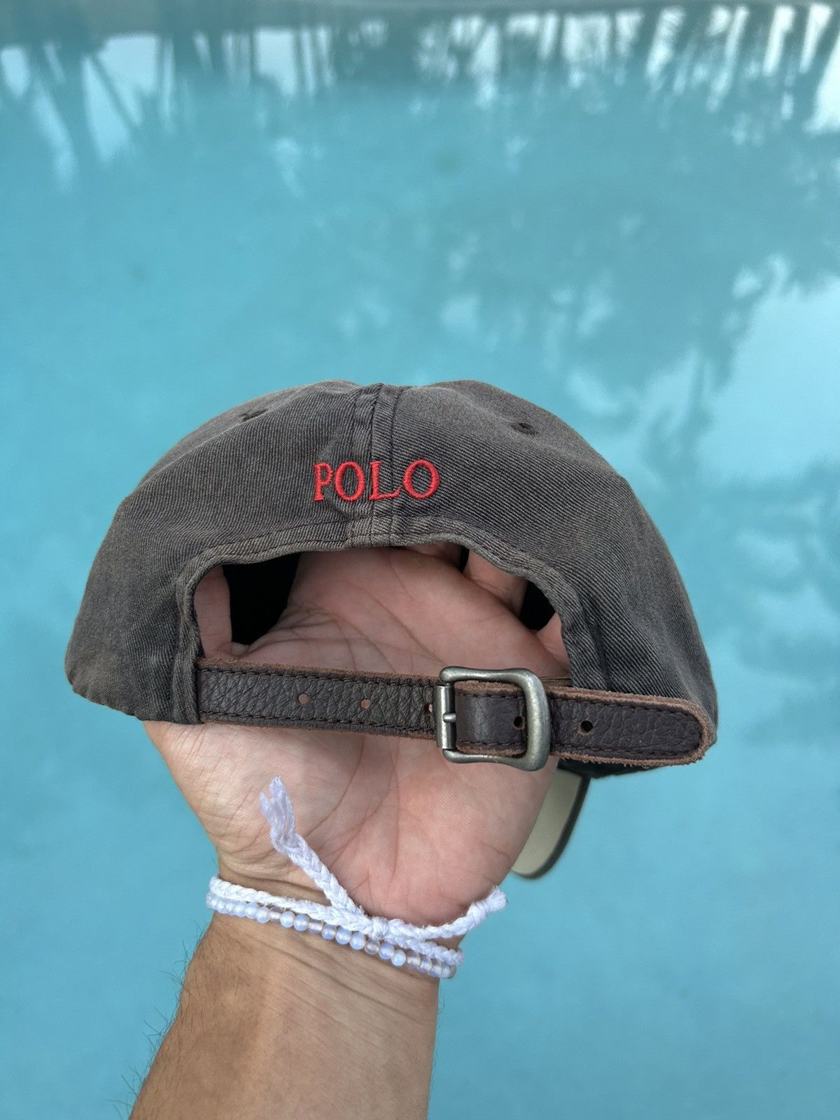 Polo Ralph Lauren × Vintage Vintage polo hat Size ONE SIZE - 5 Thumbnail