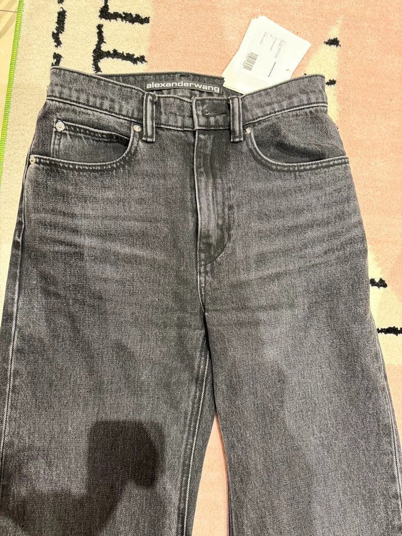 Alexander Wang Alexander Wang Women's Logo Pocket Jeans- Size 23" - 2 Thumbnail