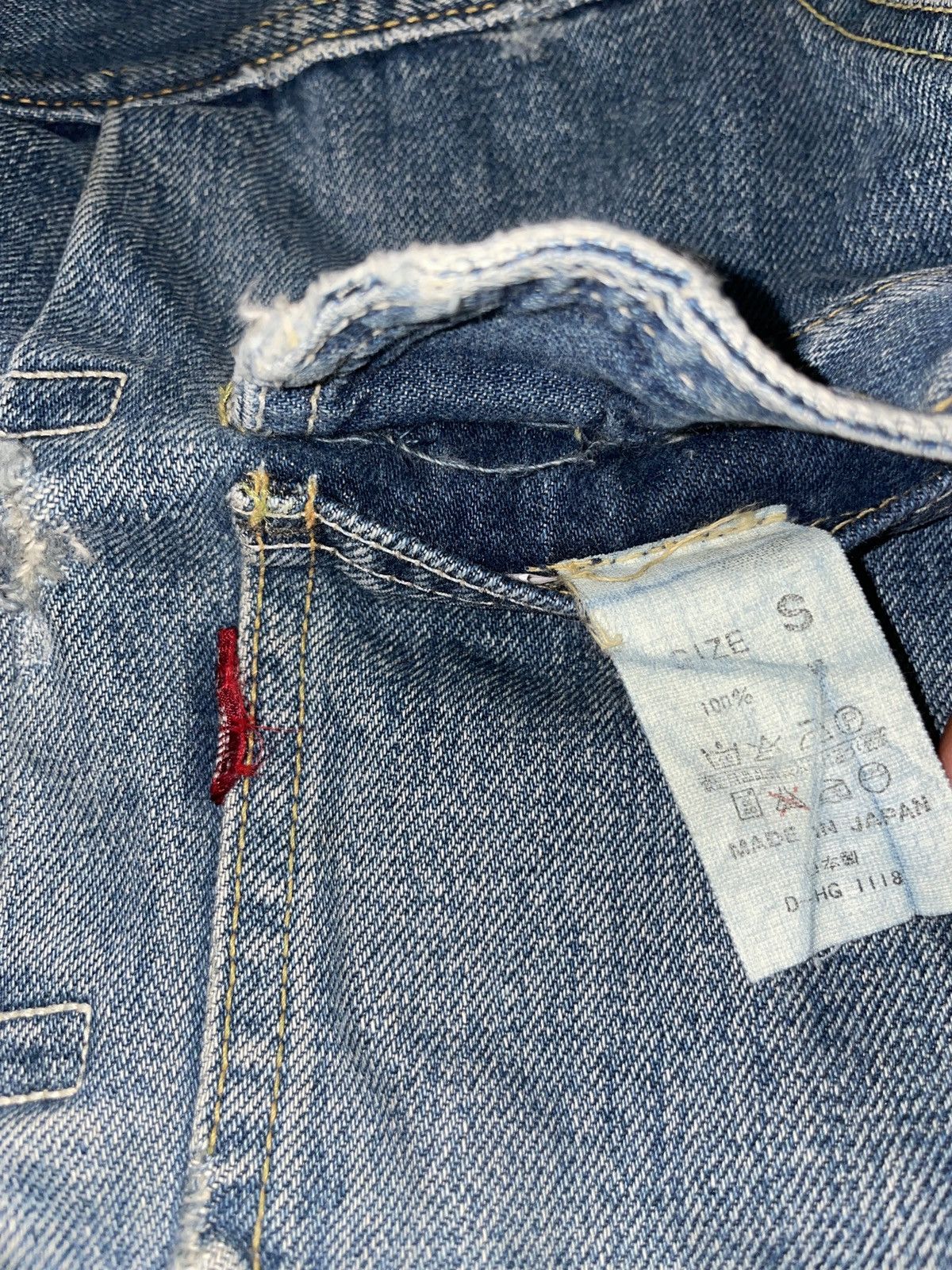 Denime Denime Selvedge Type 2 Jacket D-HG1118 Size US S / EU 44-46 / 1 - 13 Thumbnail