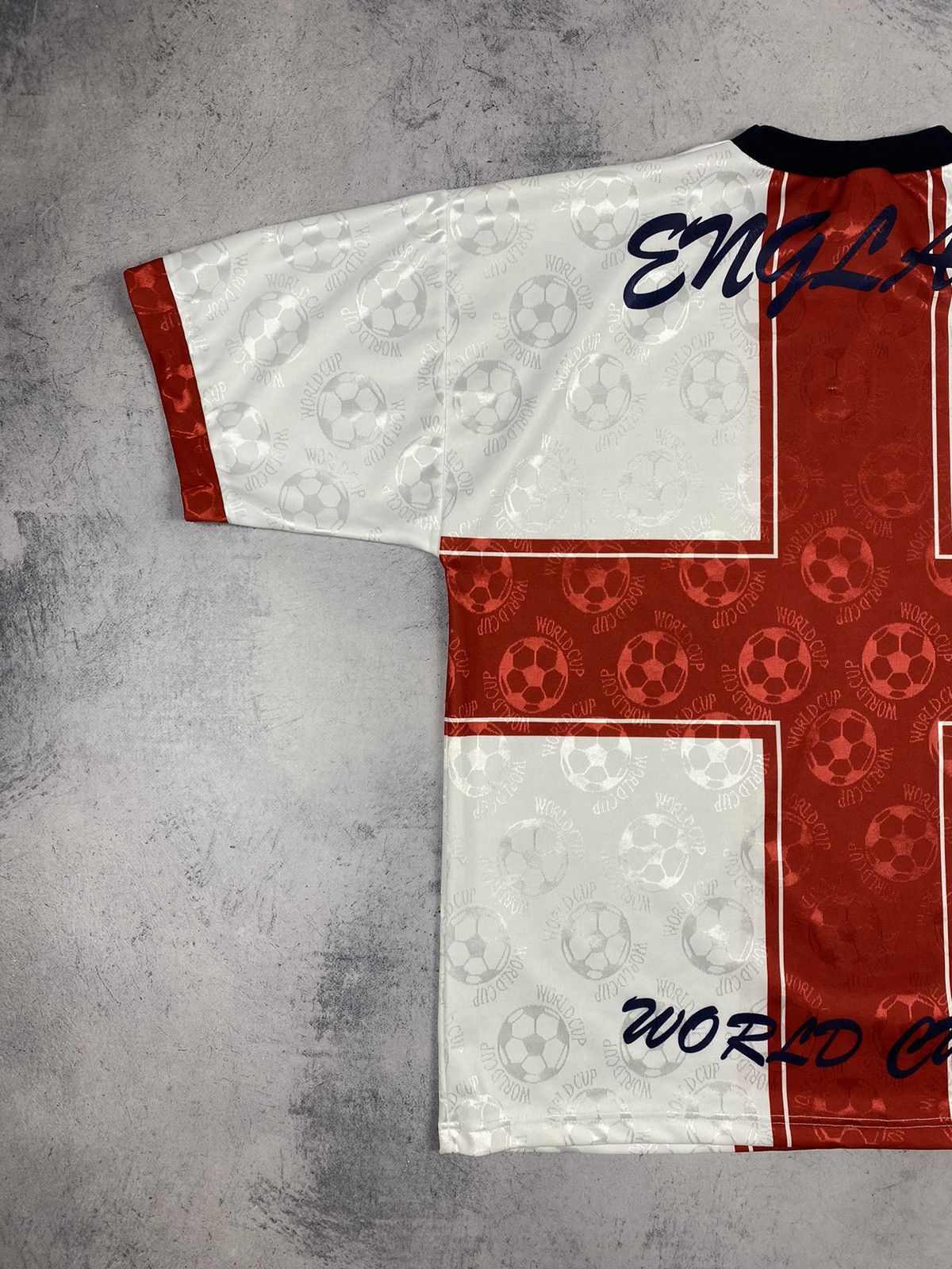 Vintage Vintage England World Cup 1998 Fan Football Jersey Size US XL / EU 56 / 4 - 12 Thumbnail