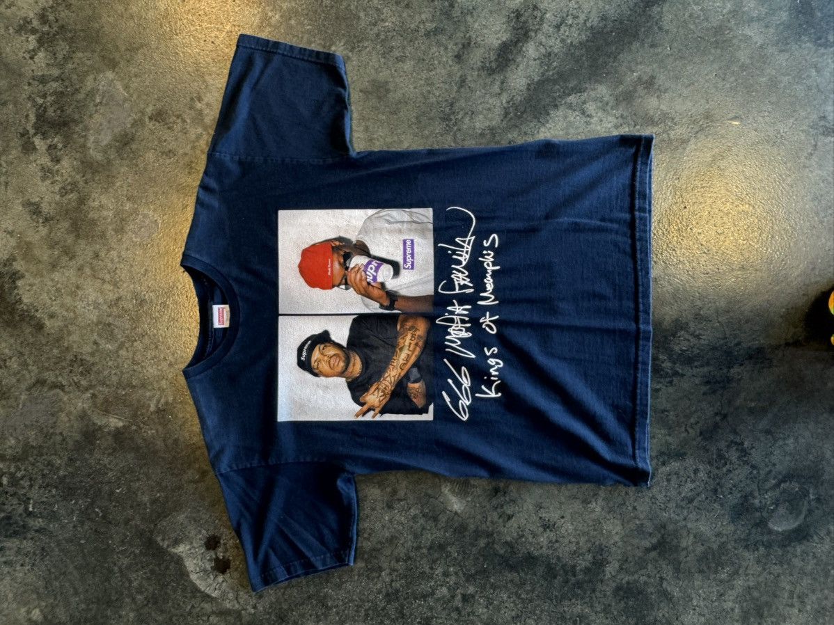 Supreme Supreme Three Six Navy Tee Size US M / EU 48-50 / 2 - 1 Thumbnail