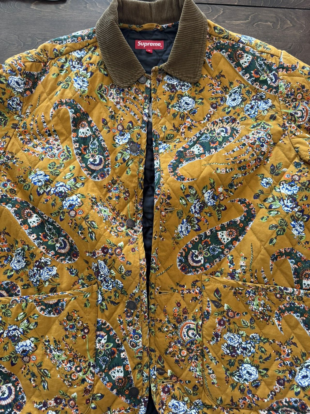 Supreme Supreme Quilted Paisley | Grailed 