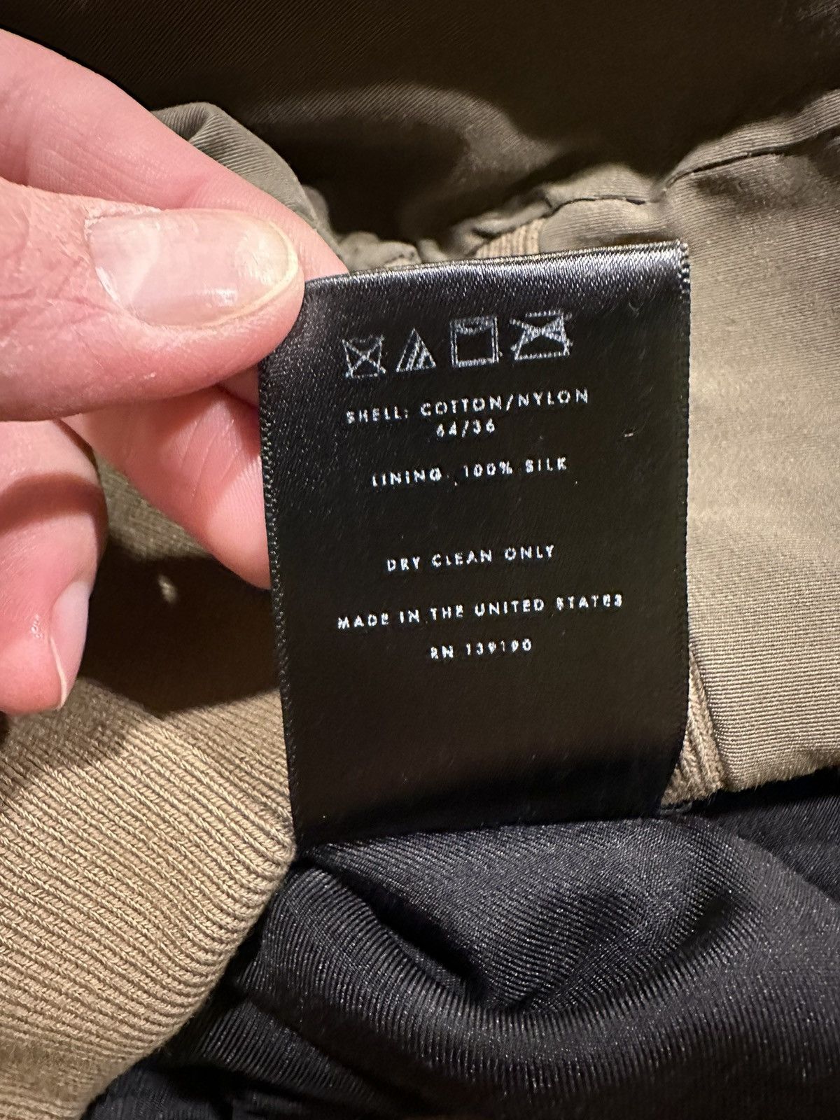 Fear of God Fear of God Second Collection Olive Green Bomber Jacket Size US M / EU 48-50 / 2 - 15 Thumbnail