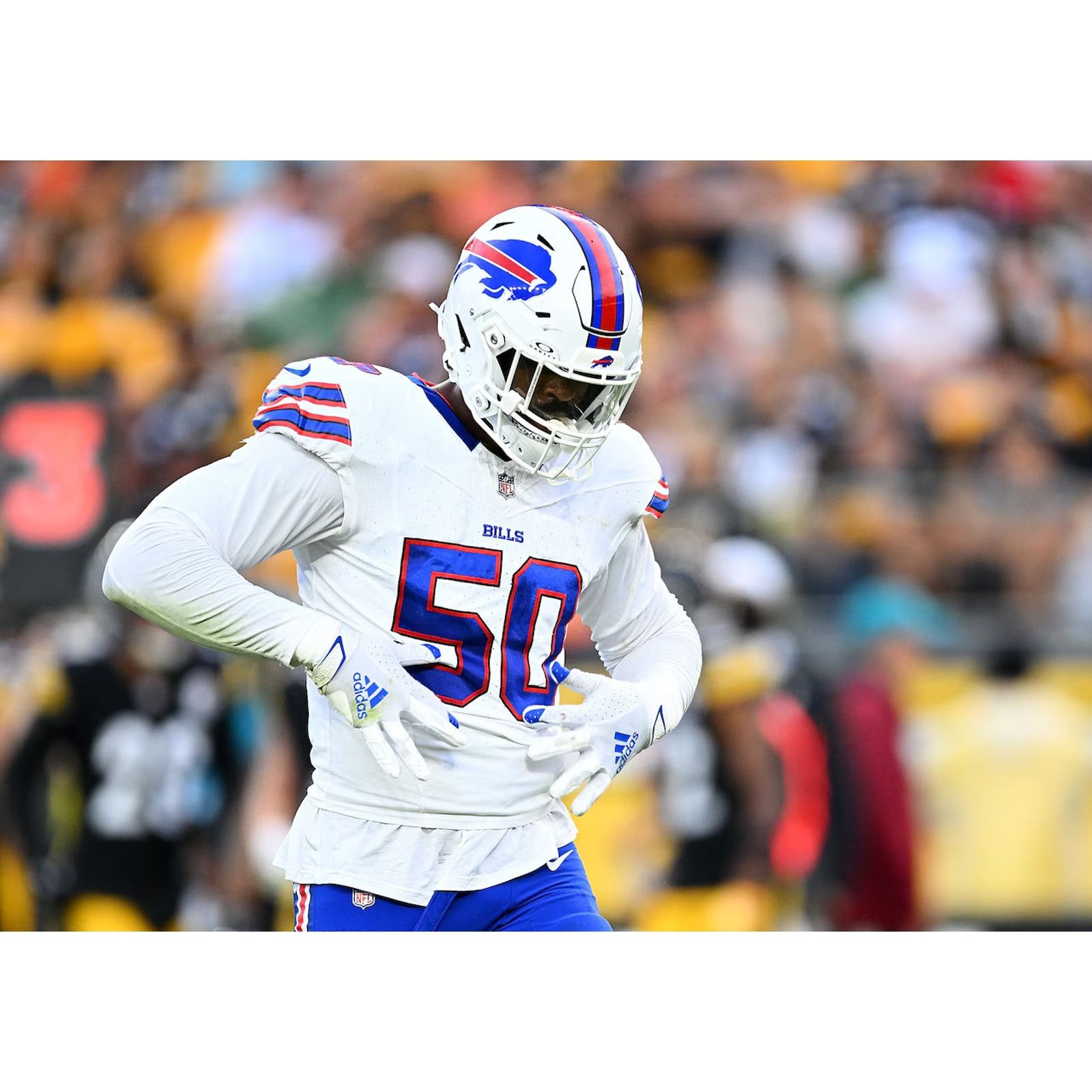 NFL Gregory Rousseau Signed Buffalo Bills Jersey Auto JSA COA XL Size US XL / EU 56 / 4 - 6 Thumbnail
