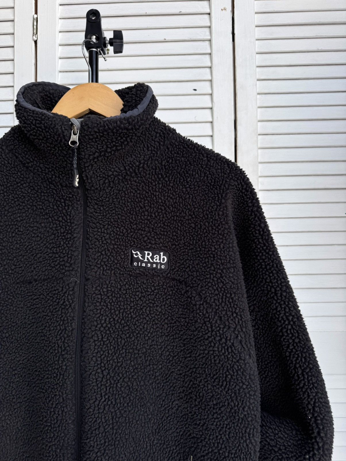 Rab Vintage Rab Double Pile Fleece Jacket Black Size S Size US S / EU 44-46 / 1 - 8 Thumbnail