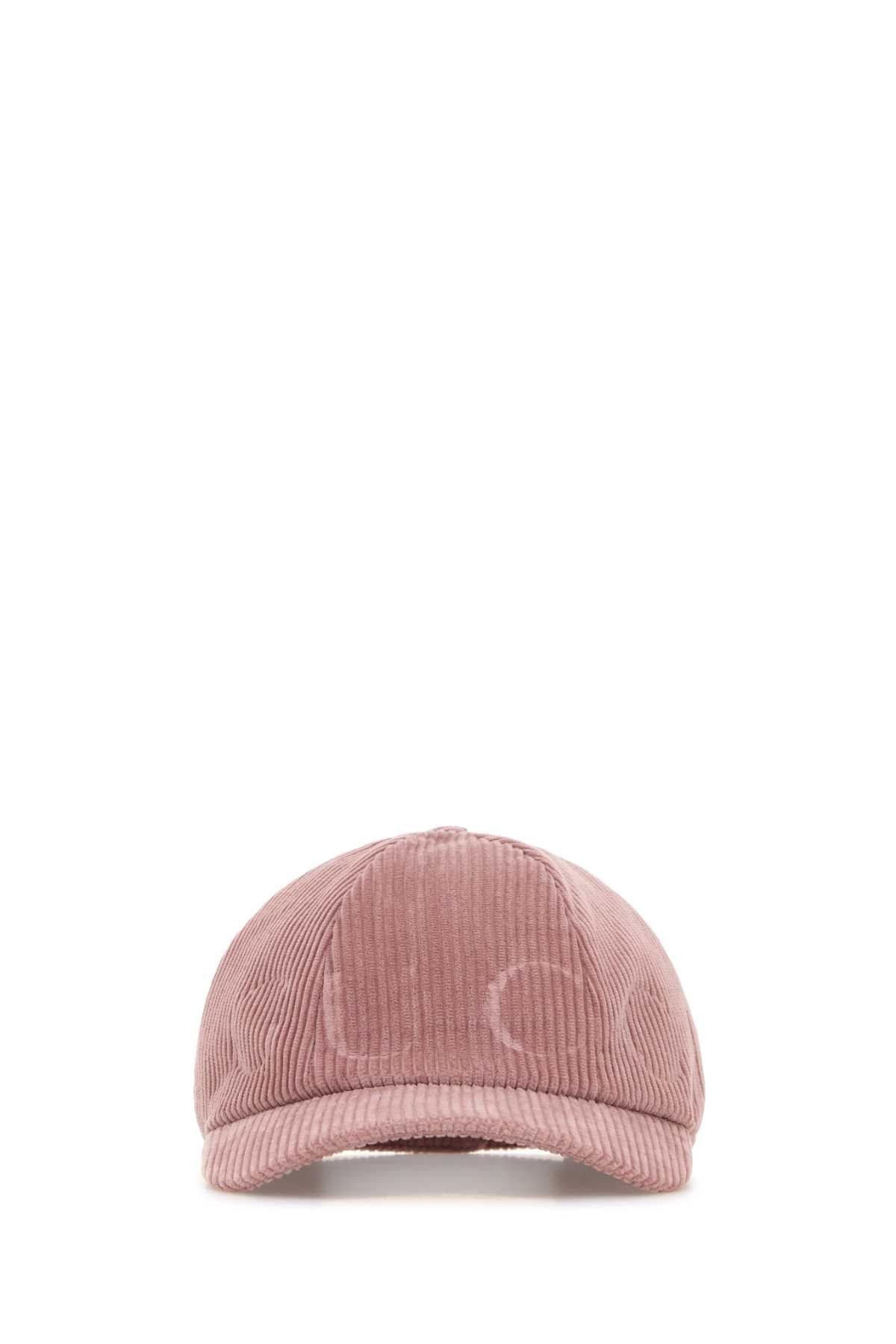 Gucci Pink Corduroy Baseball Cap Size ONE SIZE - 1 Thumbnail