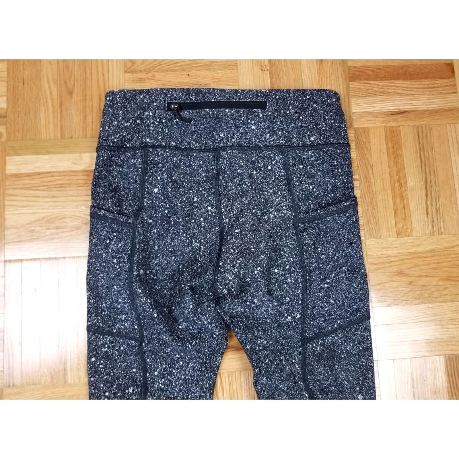Lululemon LULULEMON Leggings SZ 4 Minty Leggings Women Gray Cotton Denim Athletic Ankle Hip Hop 24 INCH Waist 24 Inside 24 OUTSIDE 31 INCH Mens Women Girls Size 27" / US 4 / IT 40 - 3 Thumbnail