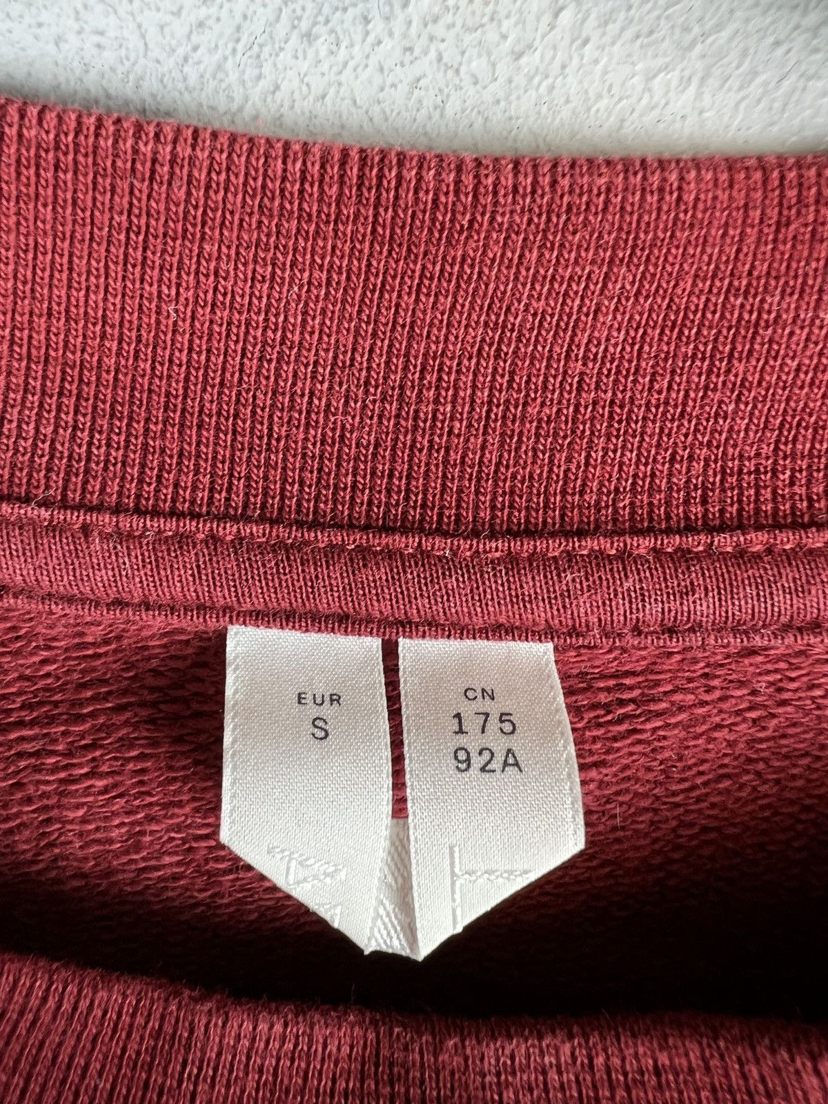 Arket Arket Red Sweatshirt oversized Size US S / EU 44-46 / 1 - 6 Thumbnail