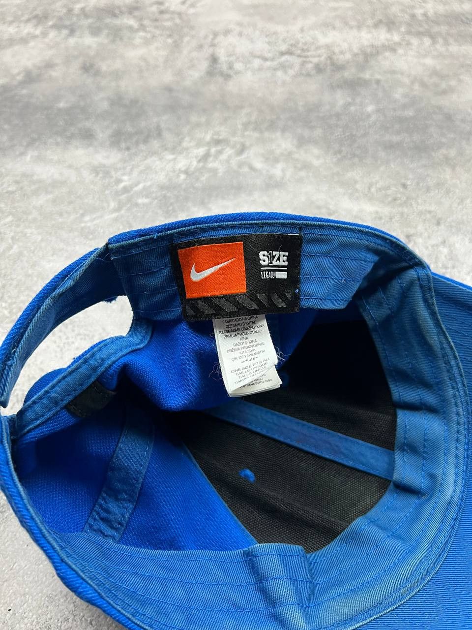 Nike Vintage Nike Cap Swoosh Logo Hat Size ONE SIZE - 7 Thumbnail