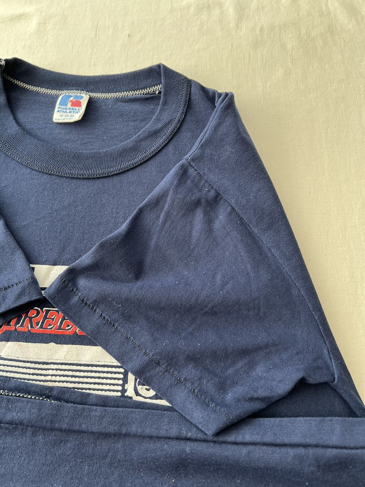 Vintage Vintage 1980 Hill Street Blues TV Show Movie Navy T-shirt Size US M / EU 48-50 / 2 - 9 Thumbnail
