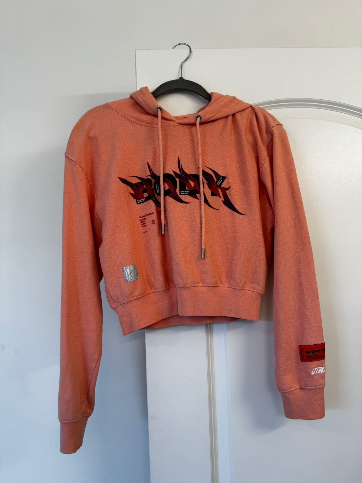 Heron Preston Heron Preston Cropped Hoodie Size S / US 4 / IT 40 - 5 Thumbnail