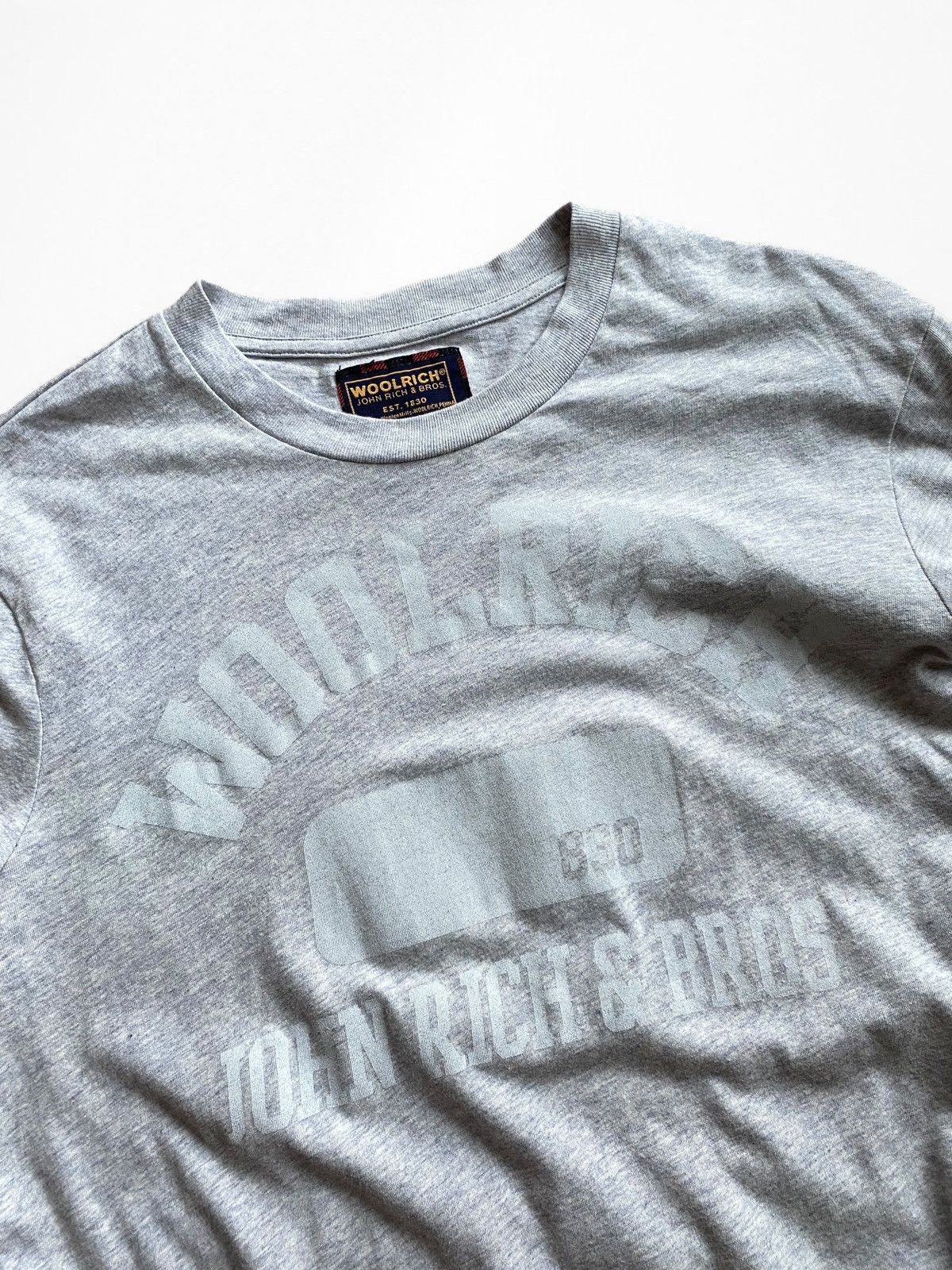 Woolrich Woolen Mills Woolrich John rich & Bros brandlogo long sleeve t shirt Size US M / EU 48-50 / 2 - 4 Thumbnail