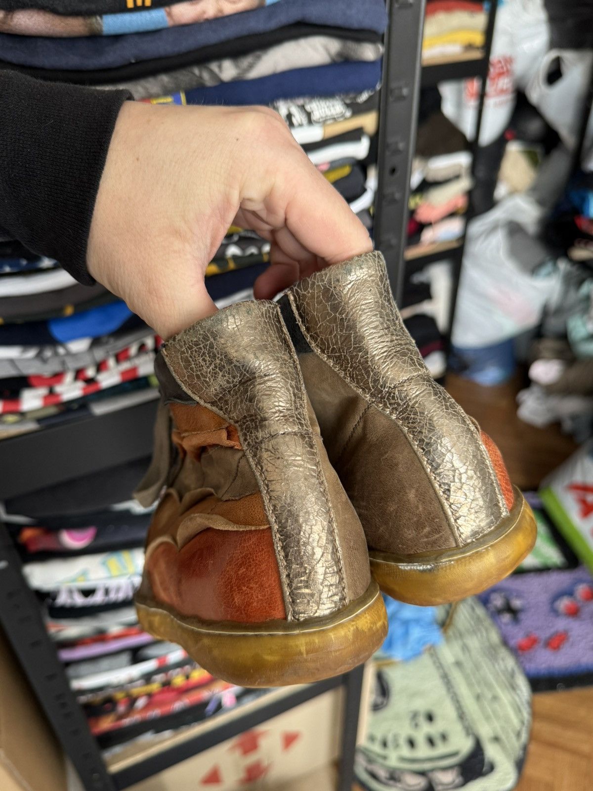Golden Goose × Vintage AIRSTEP AS98 Golden Goose style, Avant Garde boots Size US 8 / EU 41 - 5 Thumbnail