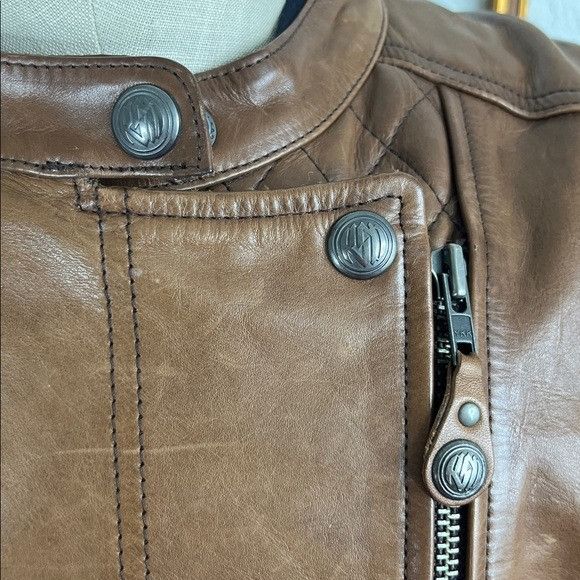 Roland Sands Designs Roland Sands Design Clash Leather Motorcycle Riding Jacket i Size US XL / EU 56 / 4 - 5 Thumbnail