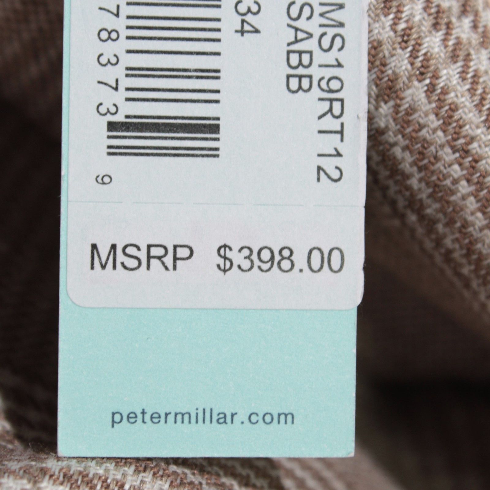 Peter Millar Peter Millar New with tags Dress Pants Size 34 US In Brown Size US 34 / EU 50 - 4 Thumbnail