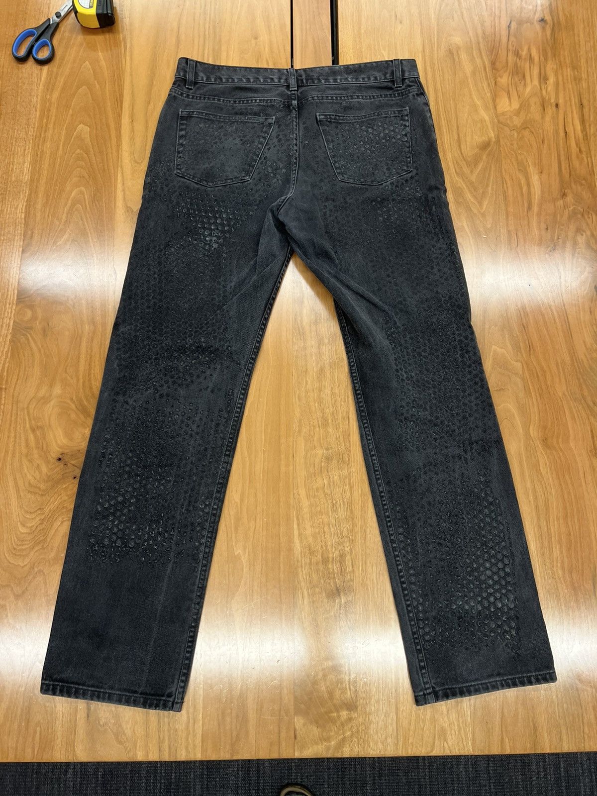 Helmut Lang 2005 Helmut Lang Bubble Wrap Jeans Size US 34 / EU 50 - 12 Thumbnail