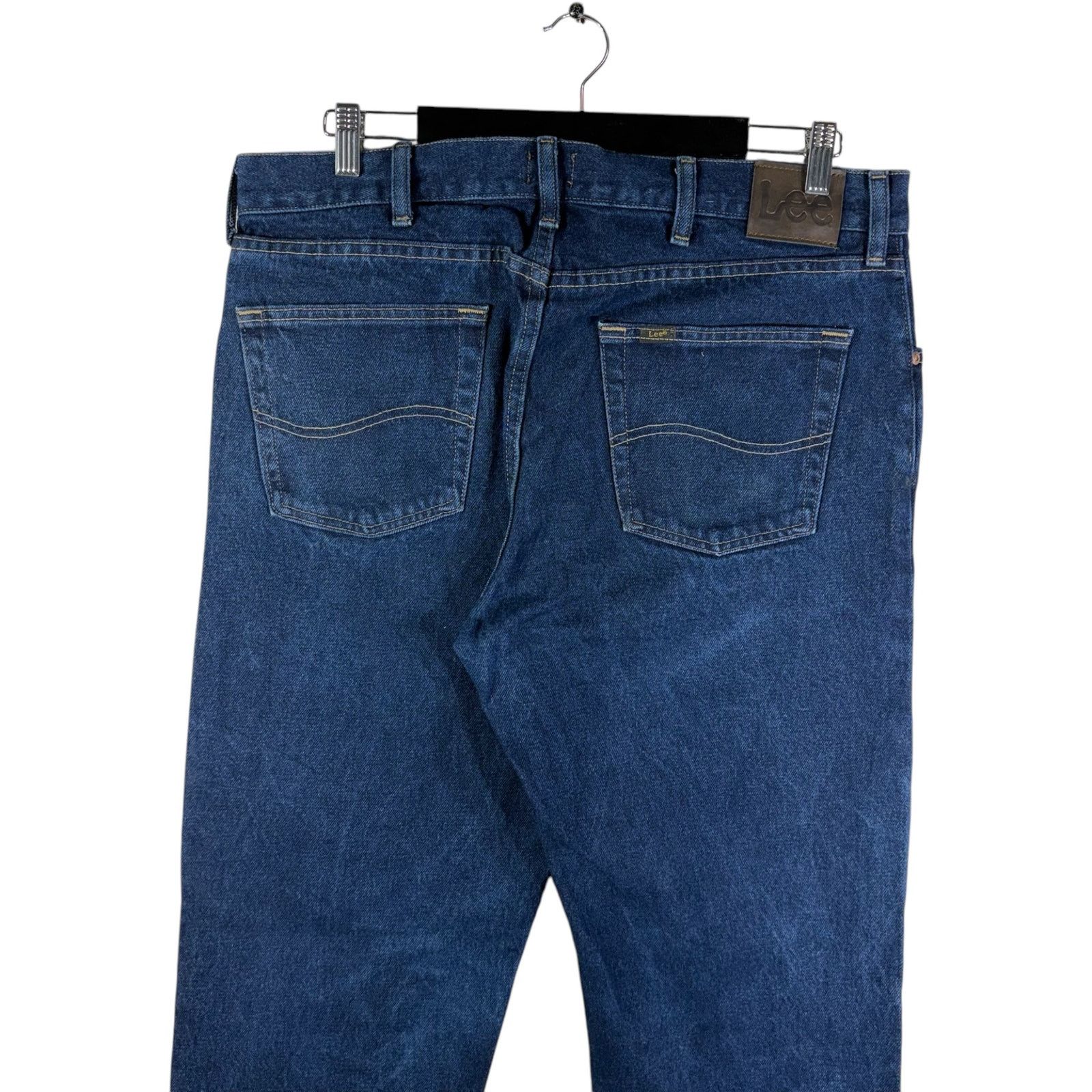 Lee Lee Regular Fit Denim Straight Leg Jeans 38x35 Size US 38 / EU 54 - 6 Thumbnail
