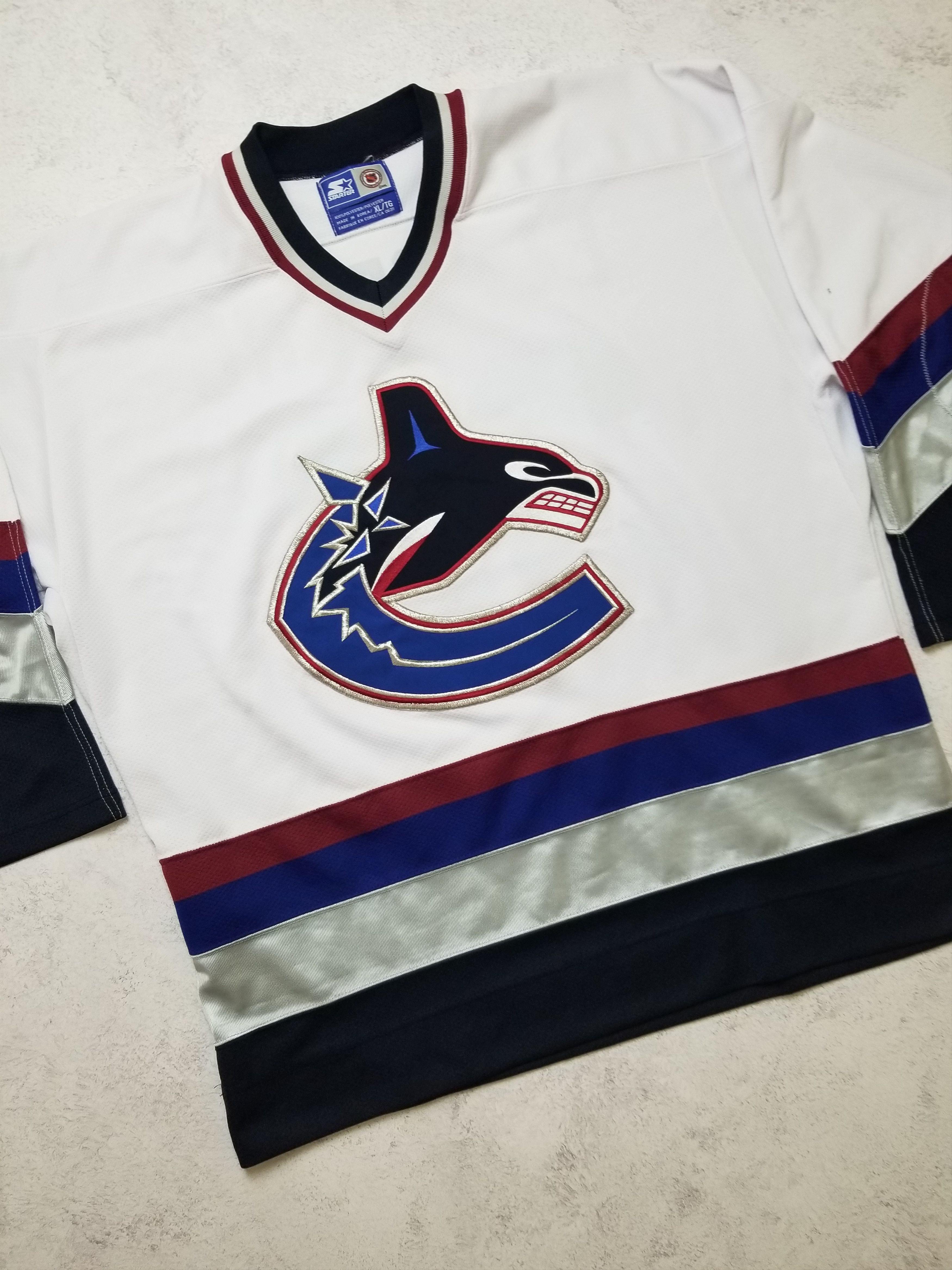 Starter Starter Vancouver Canucks #34 Elfsberg Jersey Size US XL / EU 56 / 4 - 13 Thumbnail
