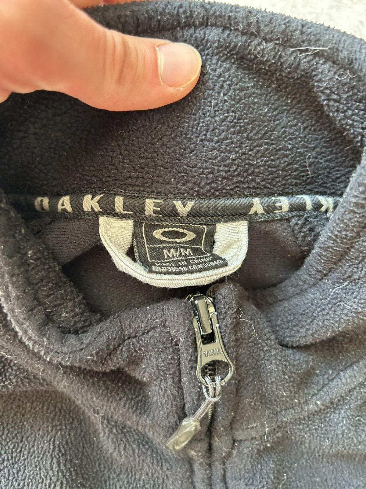 Oakley × Vintage Oakley vintage zip-hoodie flecee jacket Size US M / EU 48-50 / 2 - 3 Thumbnail