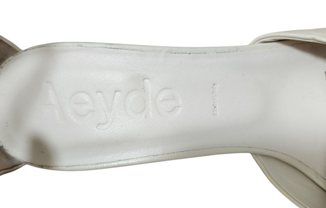 aeyde AEYDE Selma cream leather Pointed Toe Pump Women EU 38.5 Size US 7.5 / IT 37.5 - 11 Thumbnail