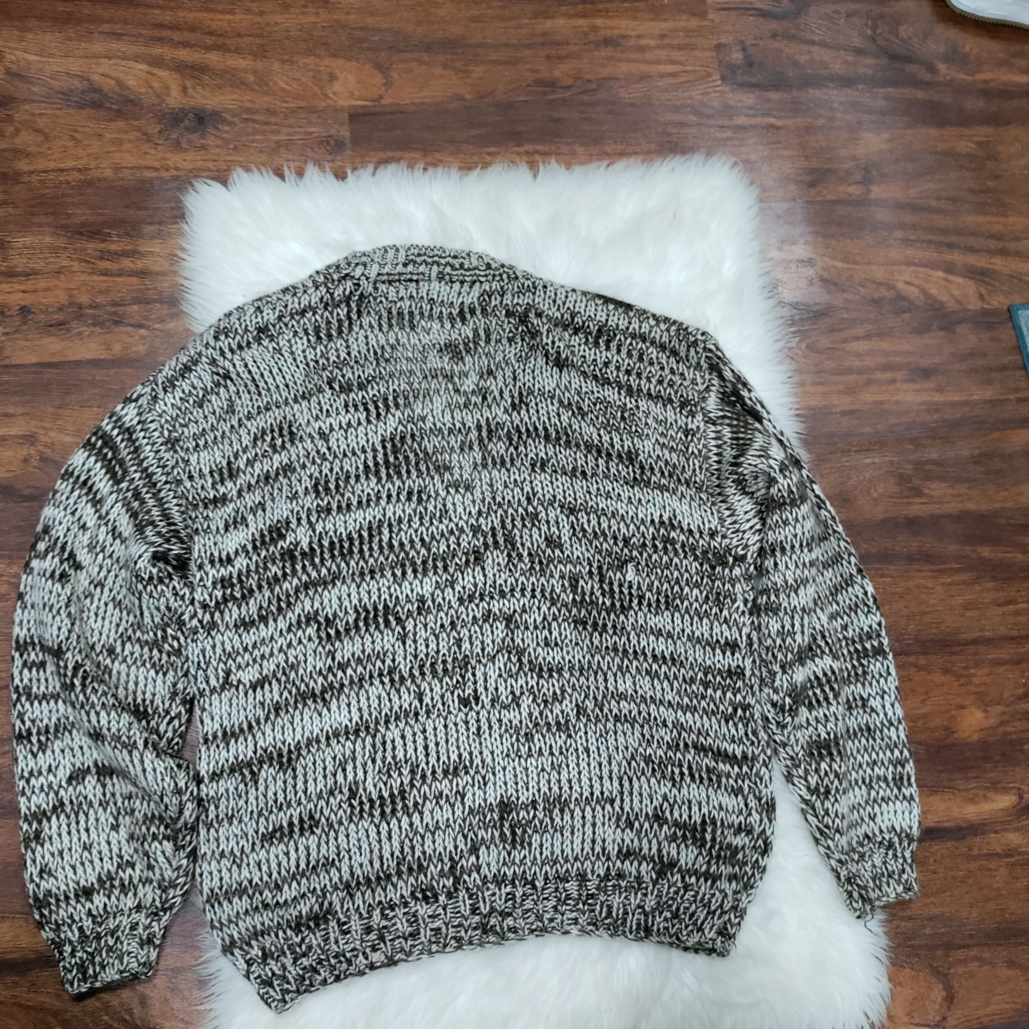 Vintage Sorrentine Oversized Cable Knit Hipster Vintage Cardigan Dad Size US XL / EU 56 / 4 - 5 Thumbnail