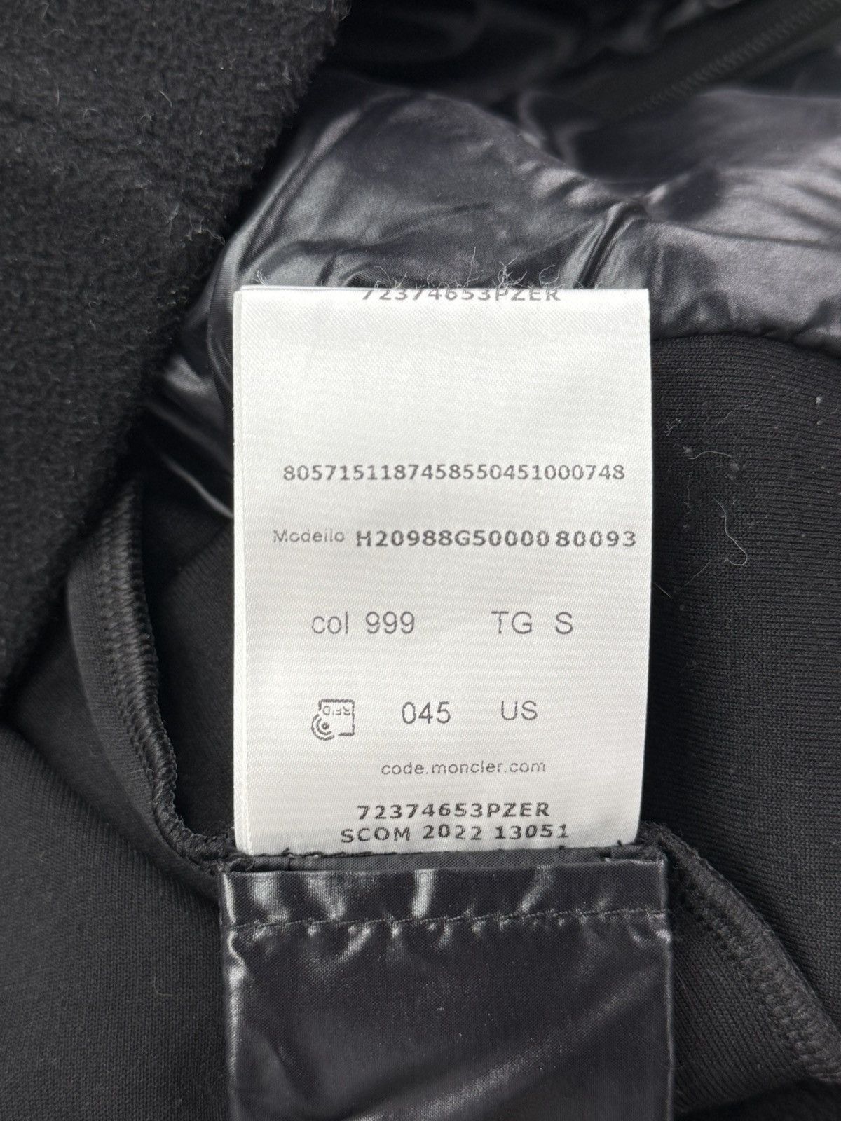 Moncler black moncler coat Size US S / EU 44-46 / 1 - 14 Thumbnail