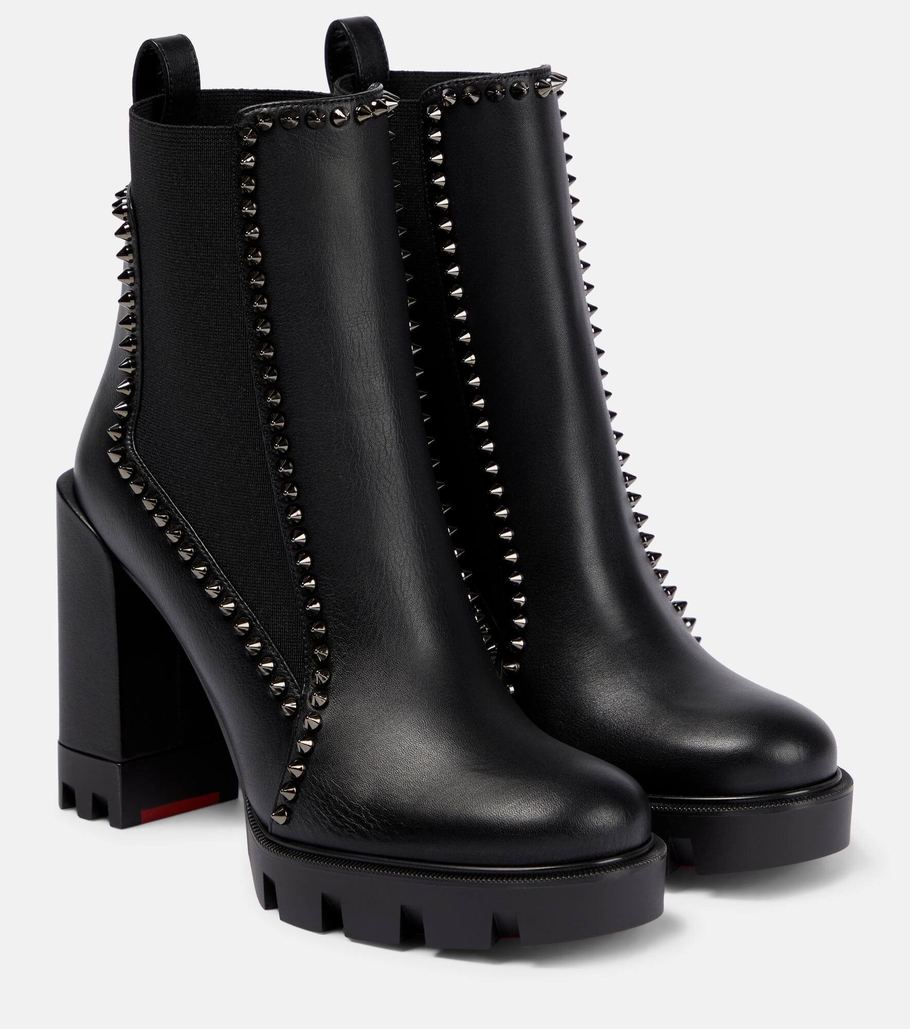 Christian Louboutin outline spikes lug 100mm Size US 5 / IT 35 - 1 Thumbnail