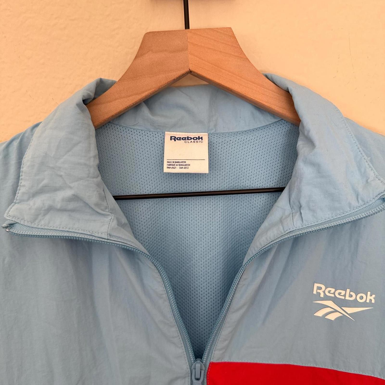 Reebok Reebok Windbreaker Jacket Unisex M Size US M / EU 48-50 / 2 - 2 Thumbnail