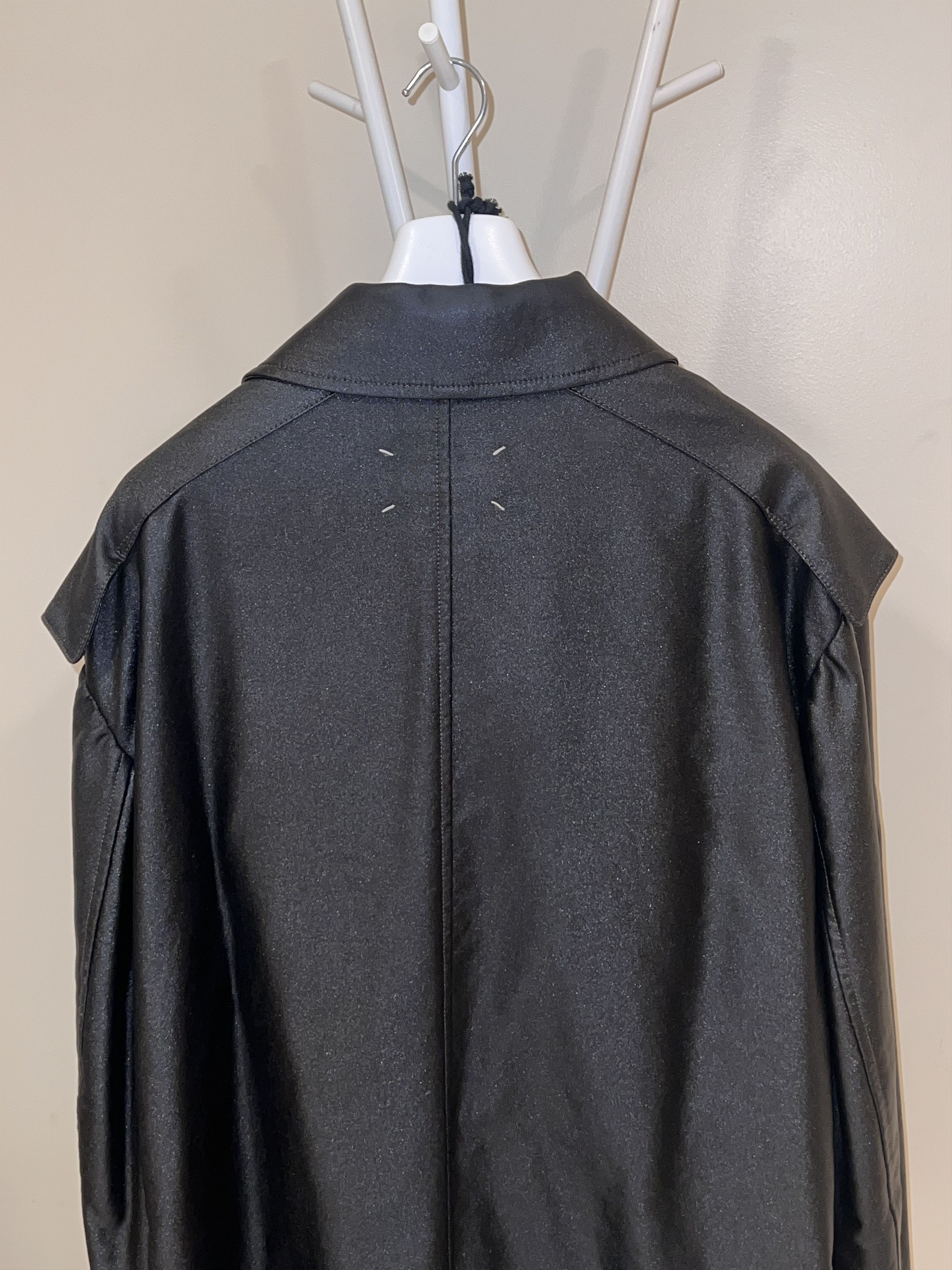 Maison Margiela Margiela - Black Cotton Jacket Size US M / EU 48-50 / 2 - 7 Thumbnail