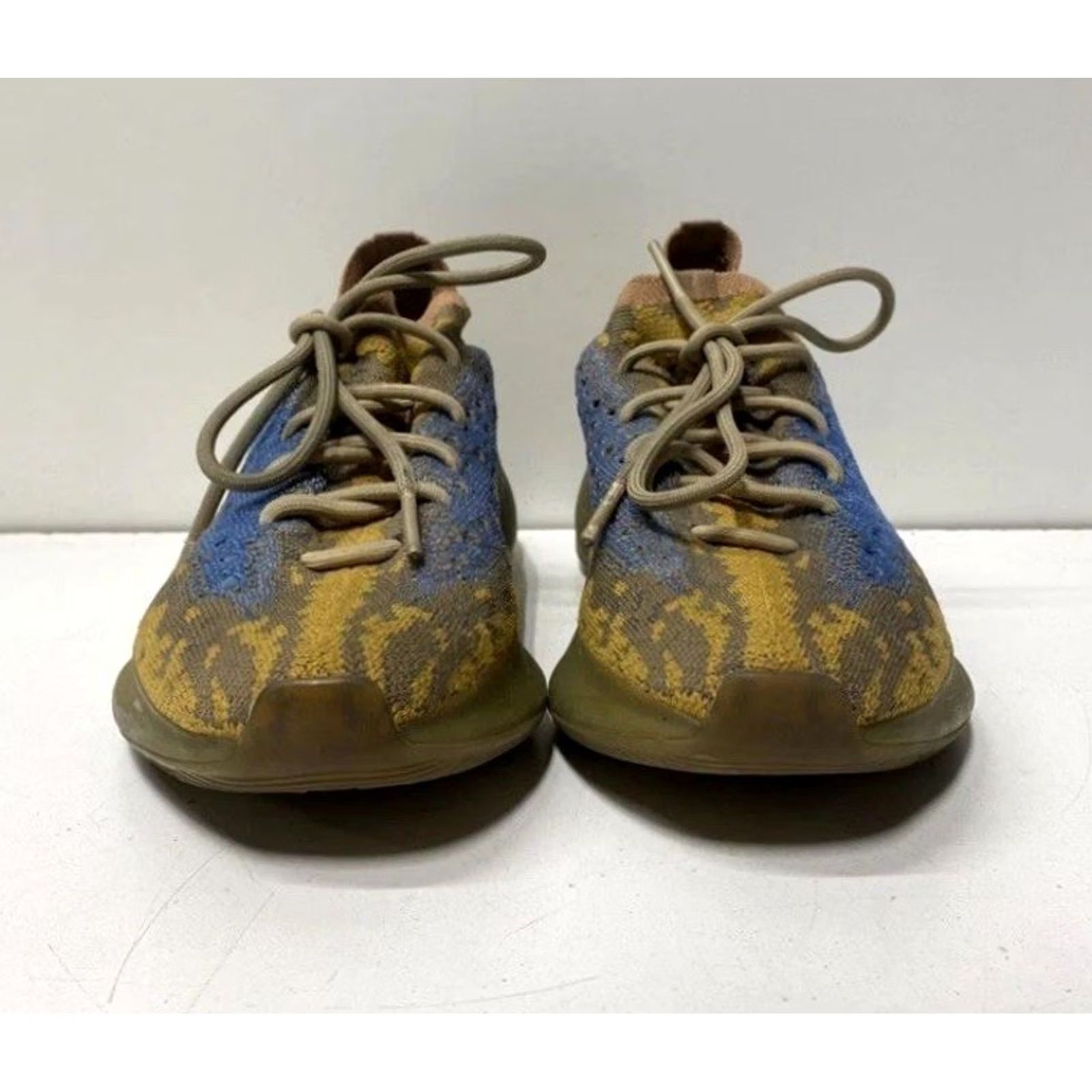 Adidas Men Adidas Yeezy Boost 380 Sneakers Q47306 7.5 Blue Oat Multicolor Lace Non-Reflective Reflective? Size US 8 / EU 41 - 2 Thumbnail