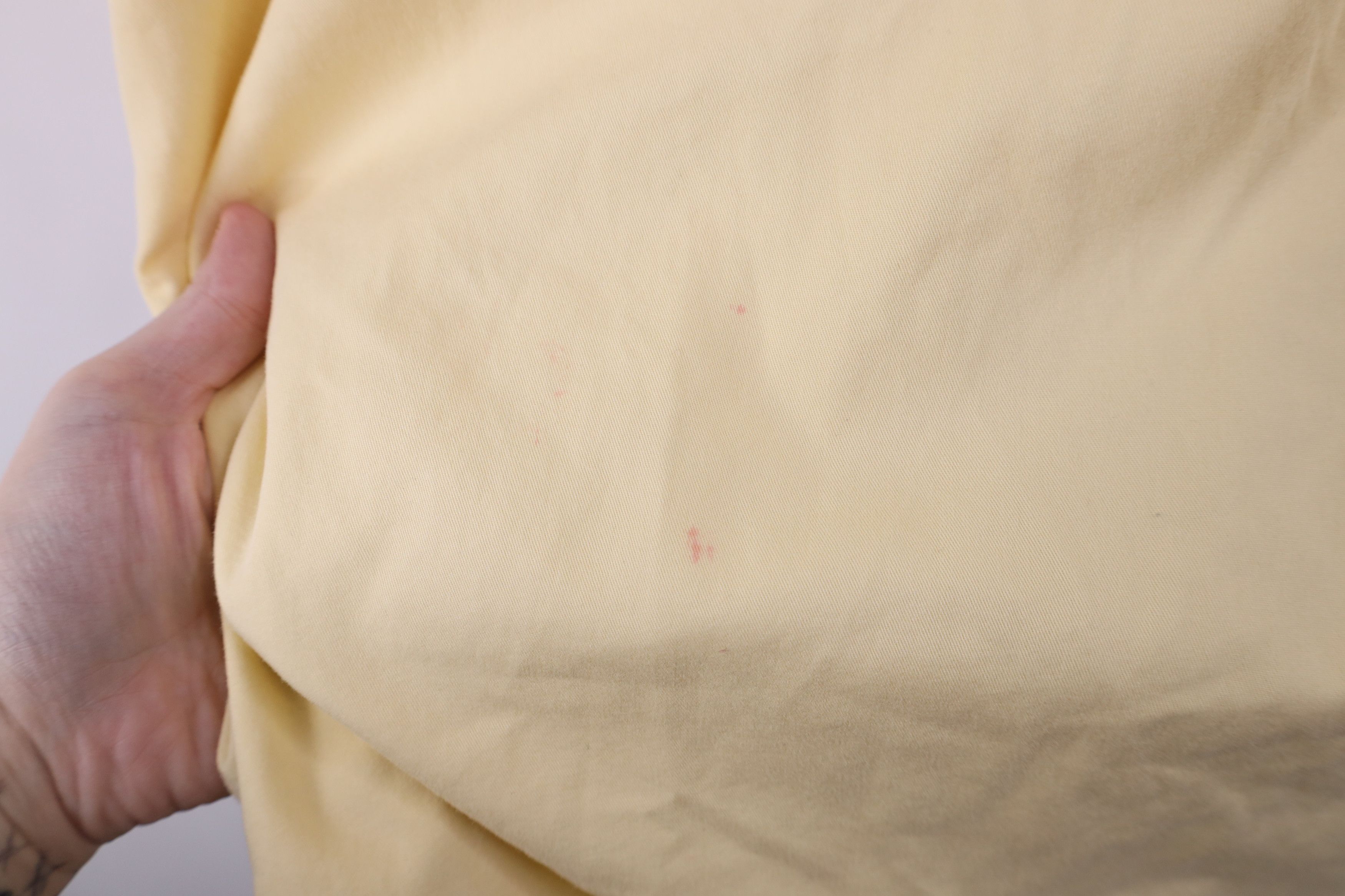Ralph Lauren × Vintage Vintage 90s Ralph Lauren Collared Button Down Shirt Yellow Size US XL / EU 56 / 4 - 10 Thumbnail