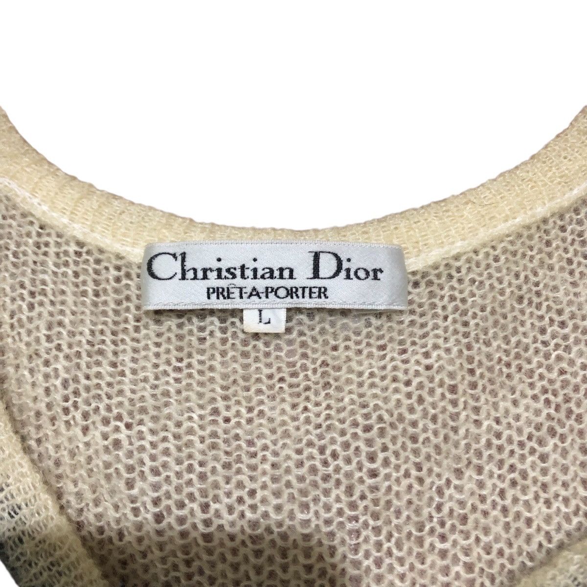 Christian Dior Monsieur × Dior × Vintage Christian Dior Wool Sweater Size L / US 10 / IT 46 - 5 Thumbnail