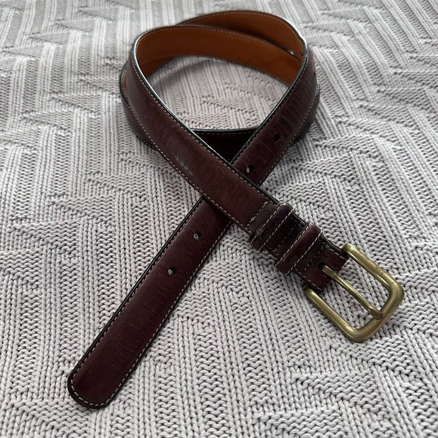 Gap Gap brown leather belt size 38 Size 38 - 1 Thumbnail