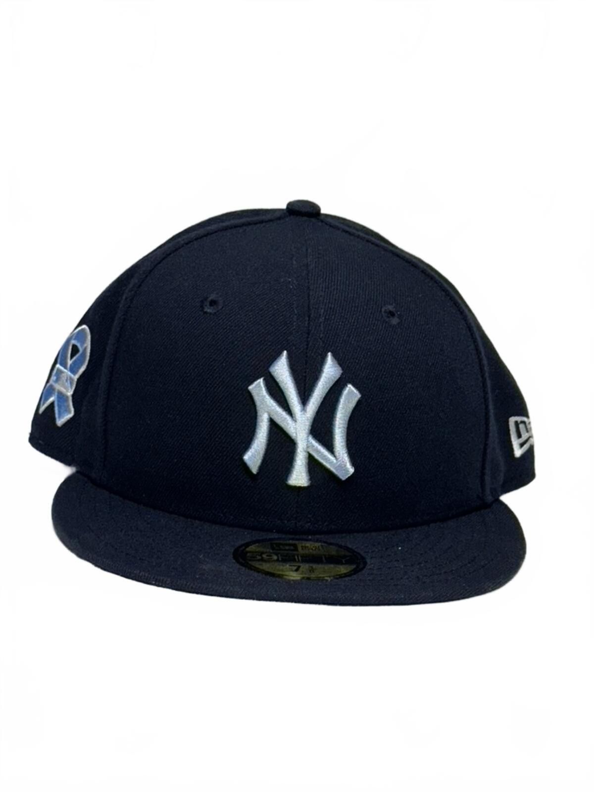 New Era New Era New York Yankees Cancer Awareness Ribbon 59FIFTY Size ONE SIZE - 5 Thumbnail